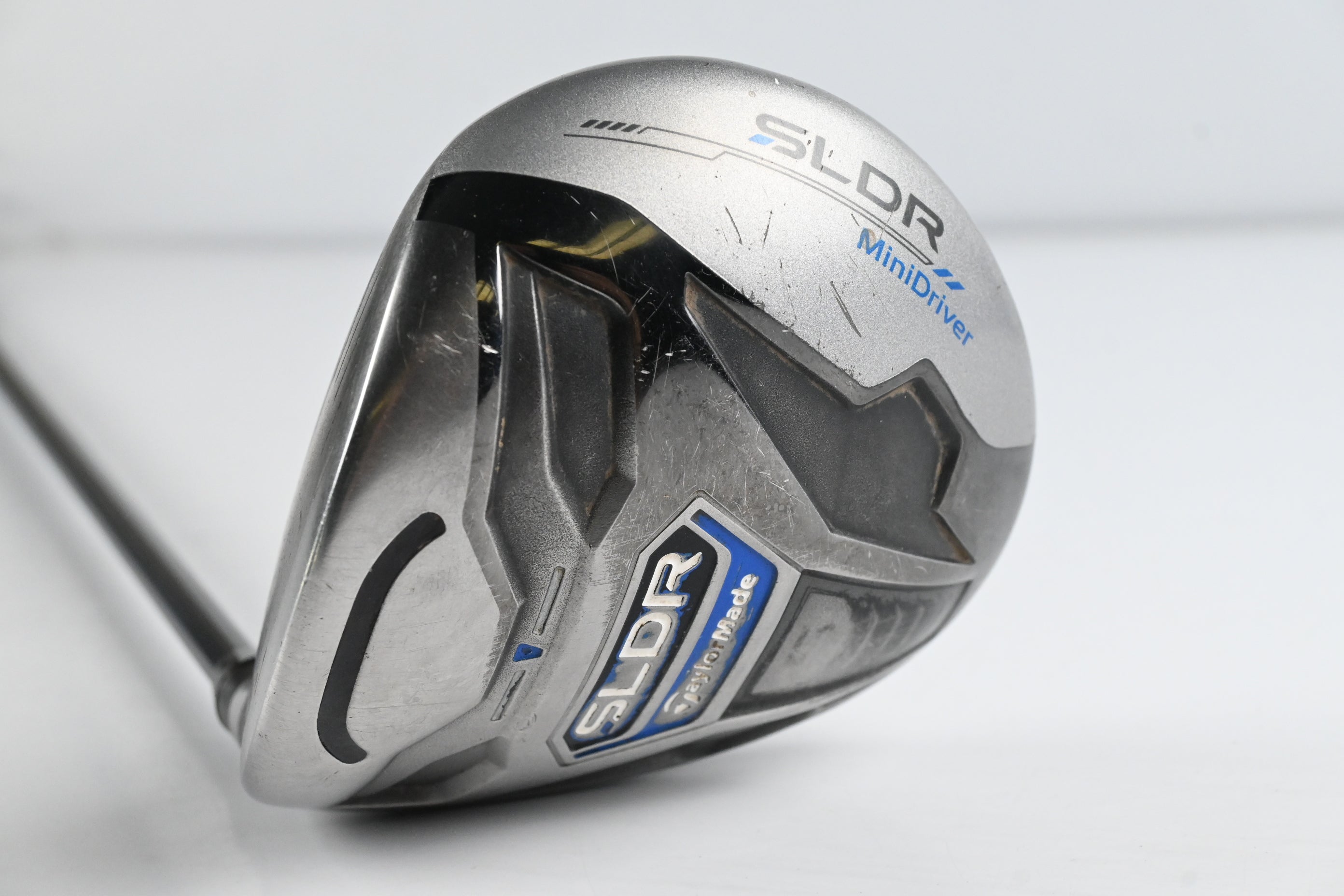 Left Hand Taylormade SLDR-S Mini Driver / 14 Degree / Stiff Flex Speeder Motore