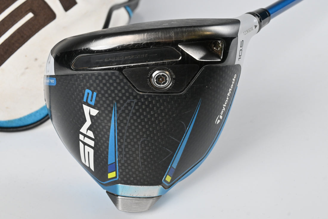 Taylormade SIM2 Driver / 10.5 Degree / Regular Flex Evenflow Riptide CB 50 Shaft