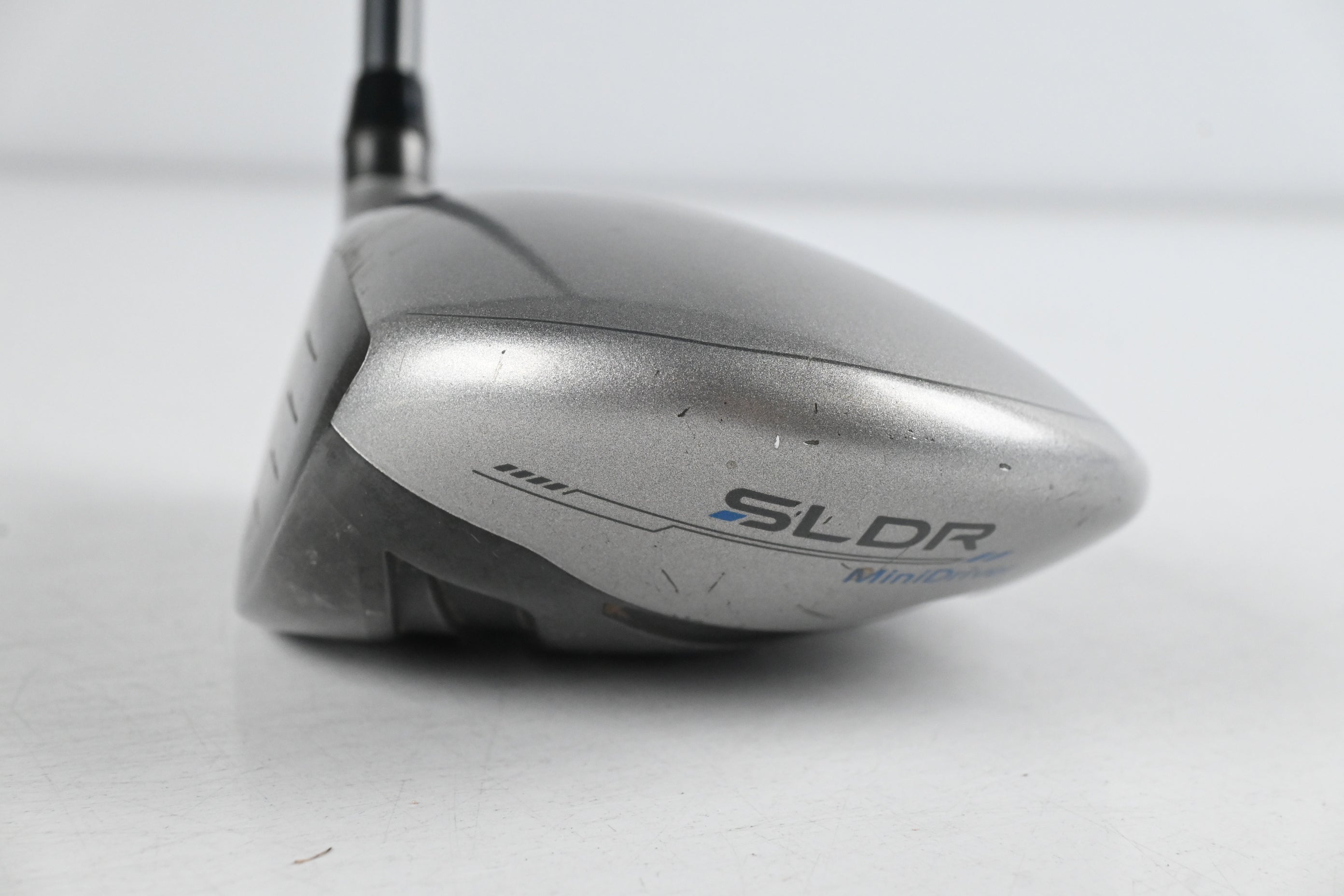 Left Hand Taylormade SLDR-S Mini Driver / 14 Degree / Stiff Flex Speeder Motore