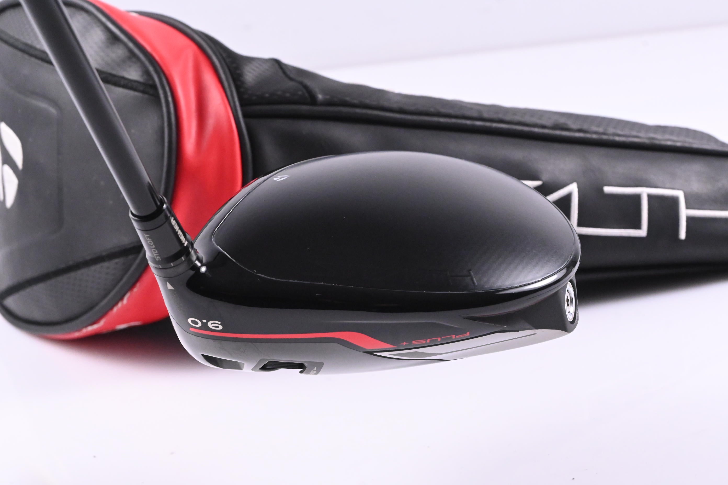Taylormade Stealth Plus Driver / 9 Degree / Stiff Flex HZRDUS Smoke Red RDX 60