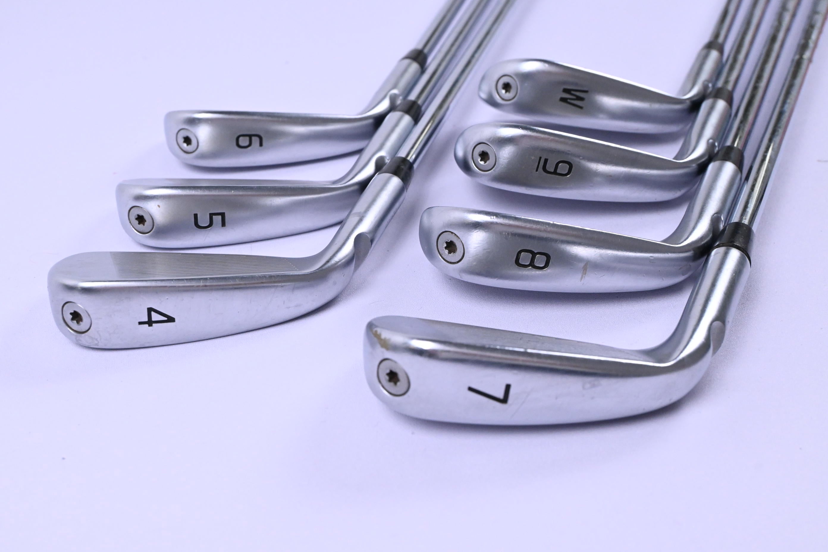 Ping i230 Irons / 4-PW / Orange Dot / Stiff Flex N.S.Pro Modus 3 Tour 105 Shafts