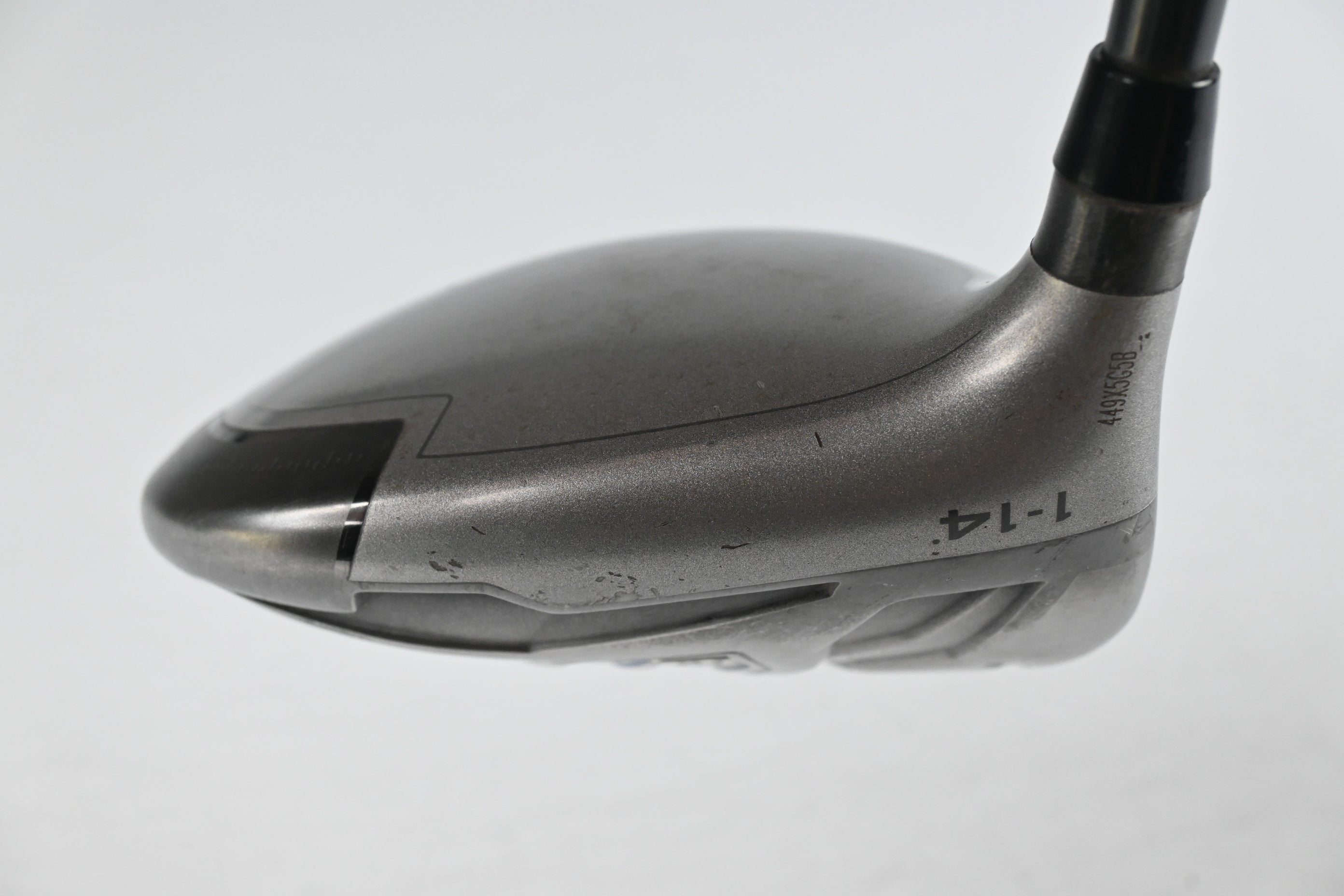 Left Hand Taylormade SLDR-S Mini Driver / 14 Degree / Stiff Flex Speeder Motore