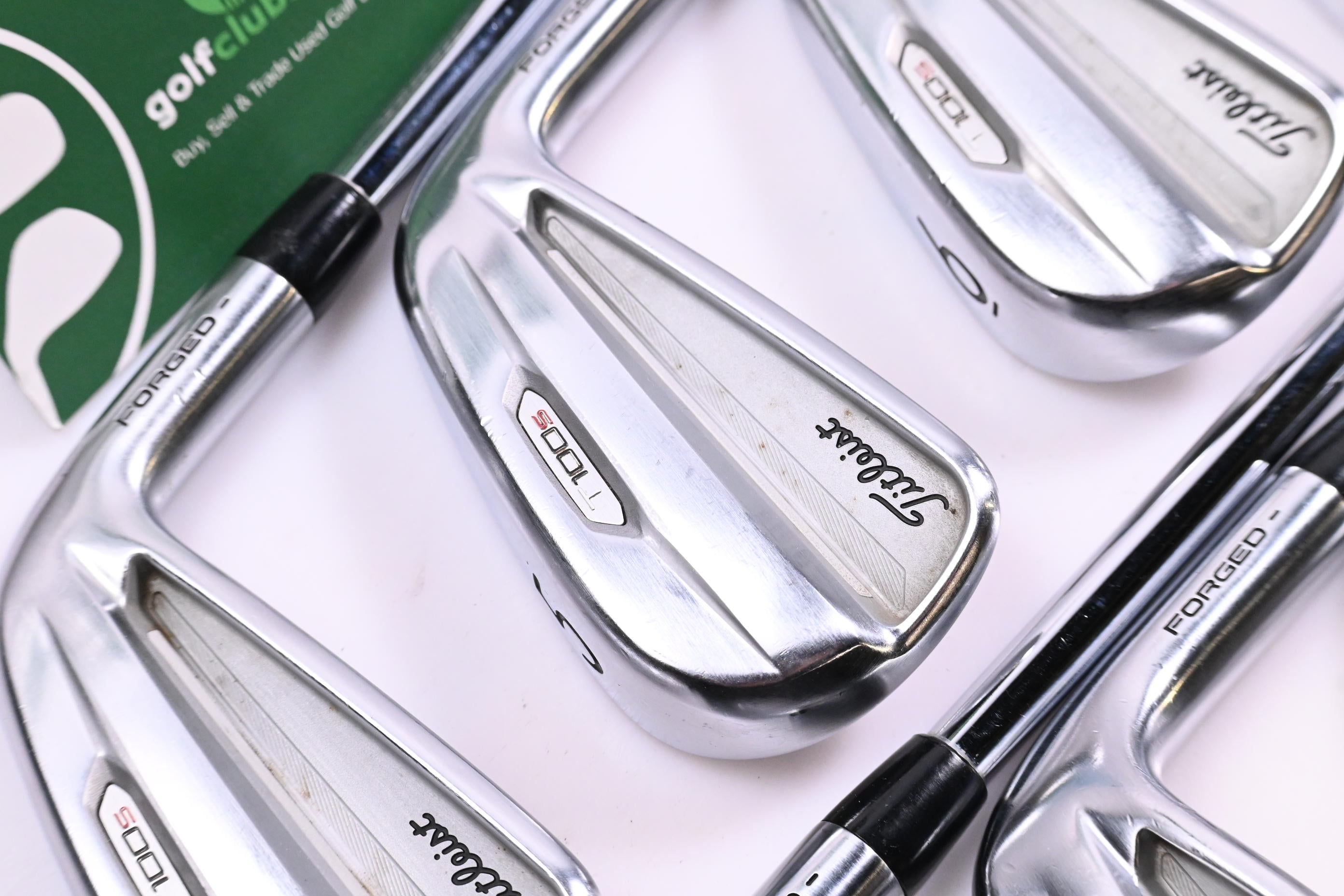 Titleist T100.S 2021 Irons / 4-PW+38° / Stiff Flex AMT Black S300 Shafts