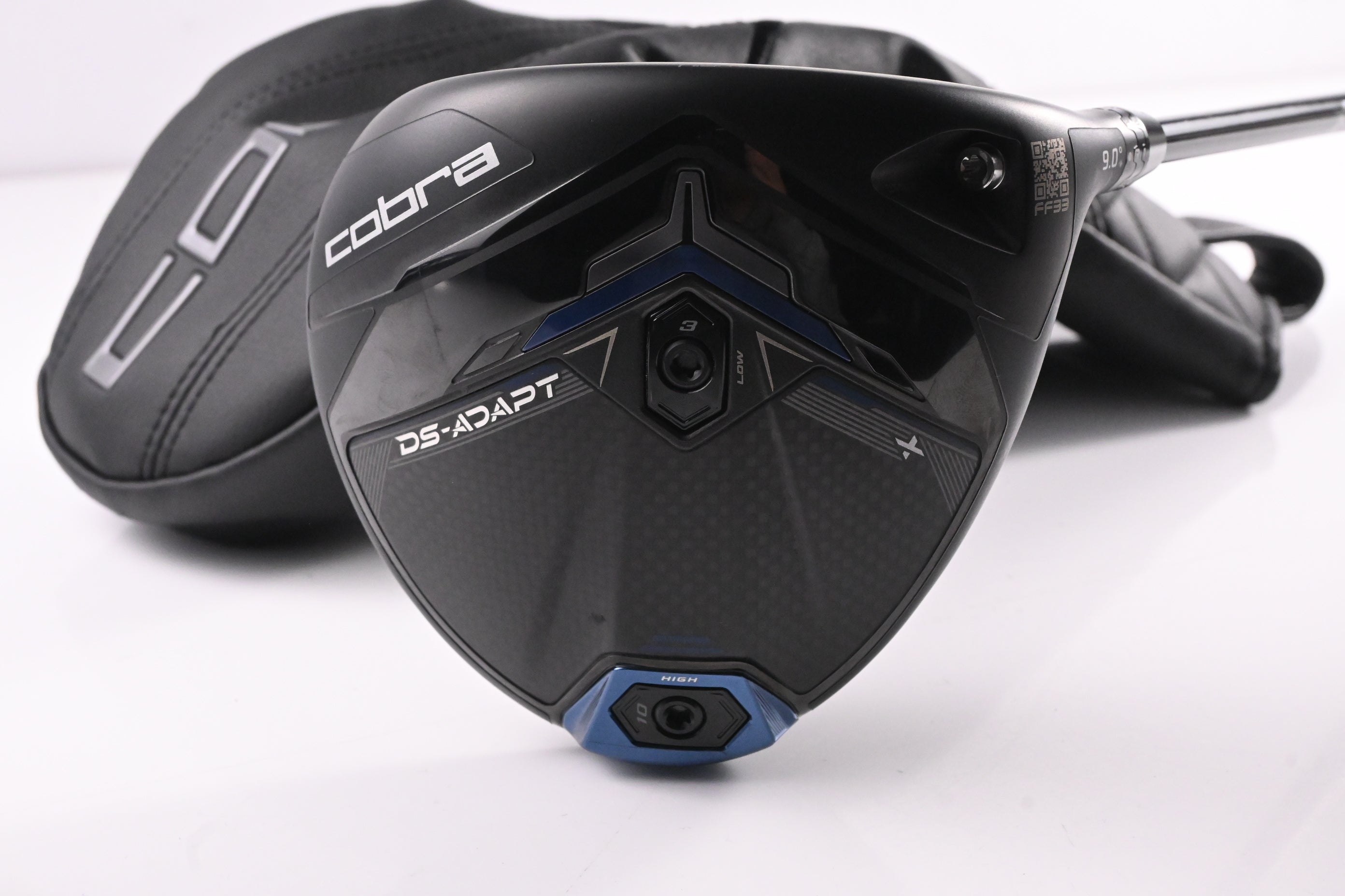 Cobra DS-Adapt X Driver / 9 Degree / Stiff Flex Denali Black 60 Shaft