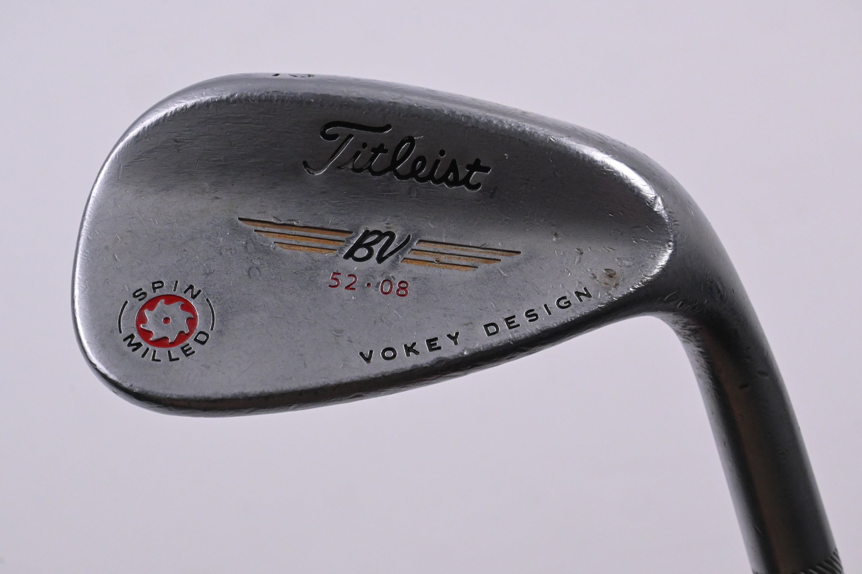 Titleist Vokey Spin Milled 2007 Gap Wedge / 52 Degree / Wedge Flex Titleist Vokey Shaft