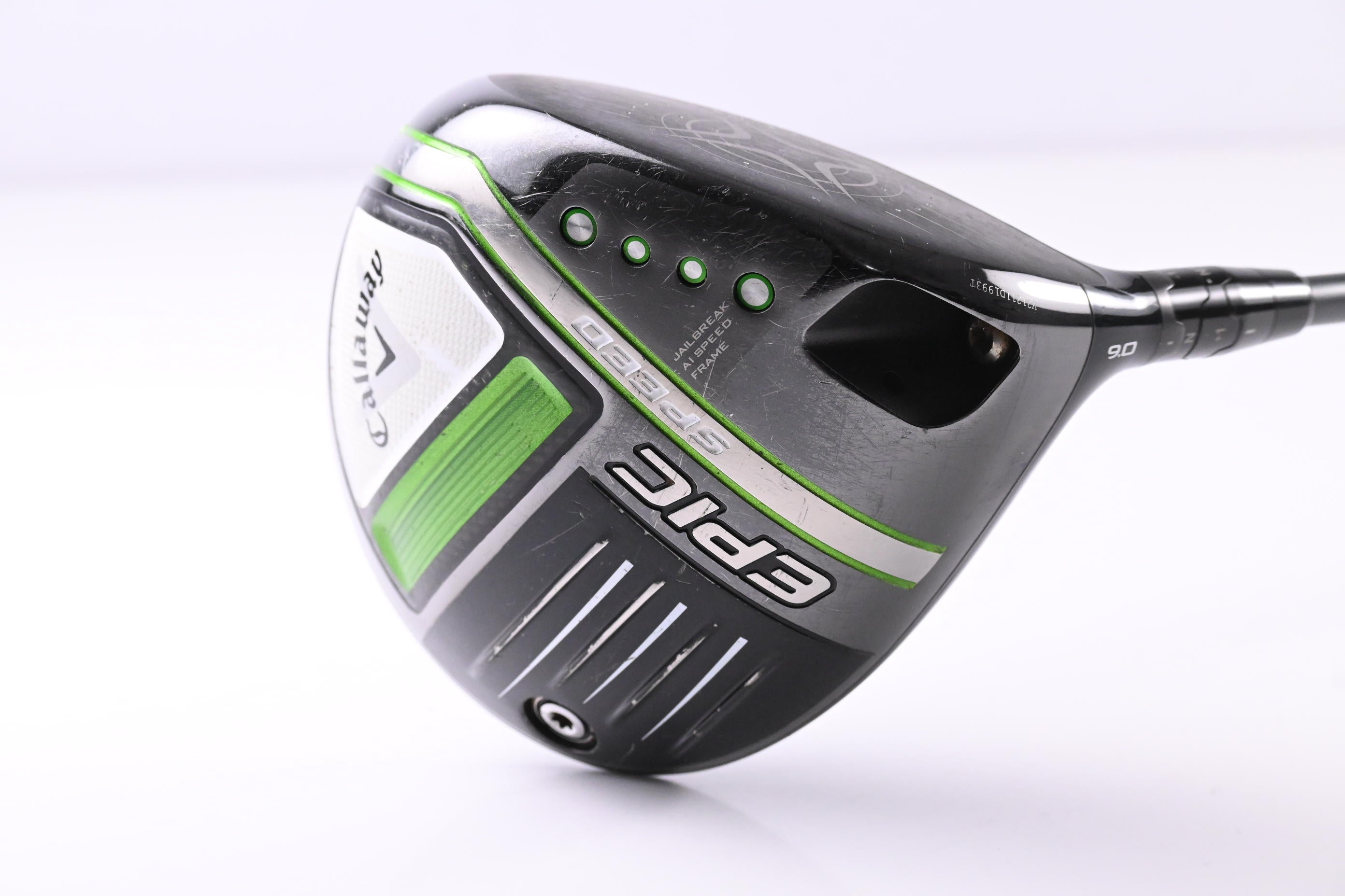 Callaway Epic Speed Driver / 9 Degree / Stiff Flex HZRDUS Smoke iM10 Green 60