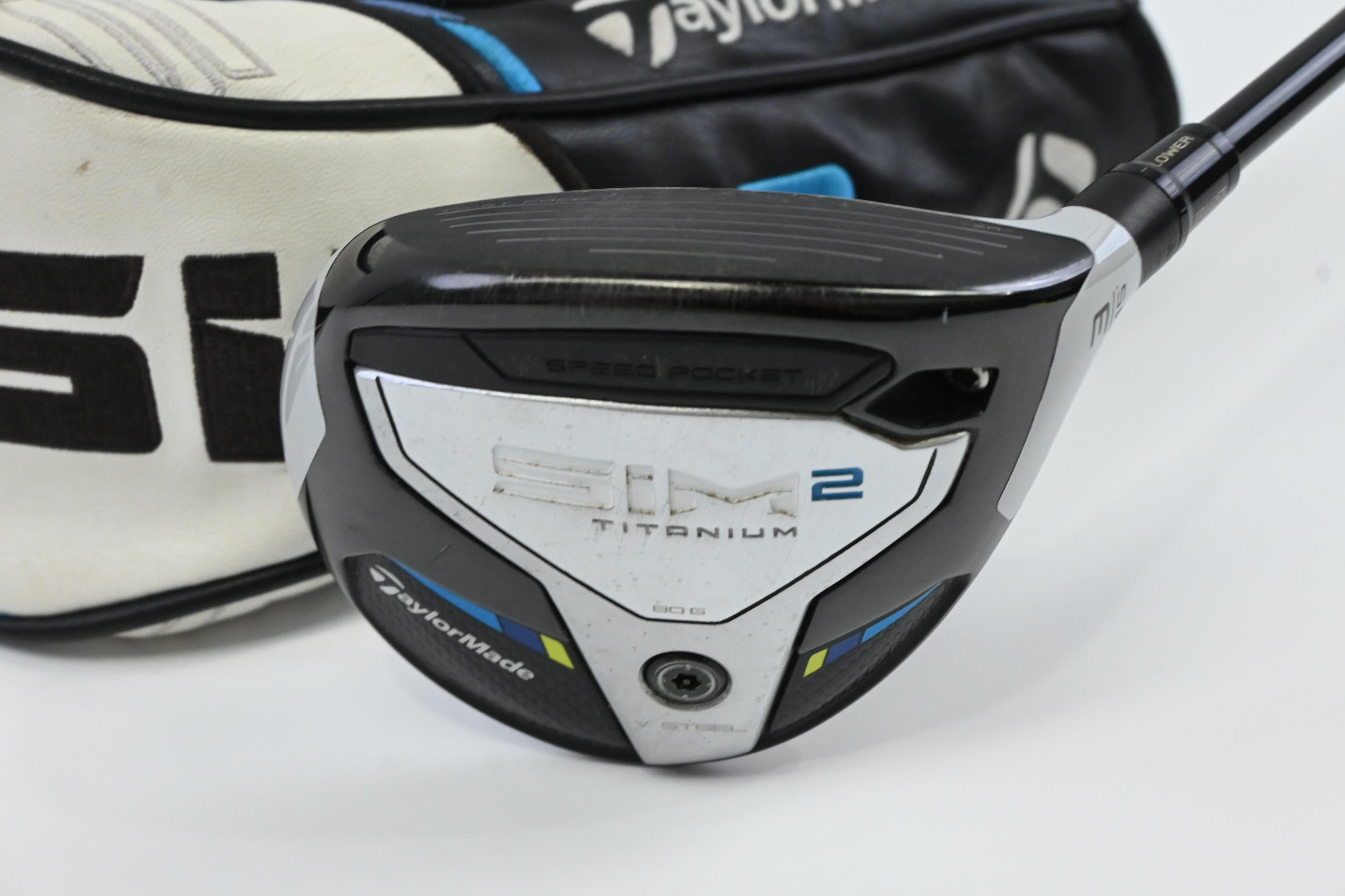 Taylormade SIM2 Ti #3 Wood / 15 Degree / Regular Flex Tensei AV Raw Blue 60