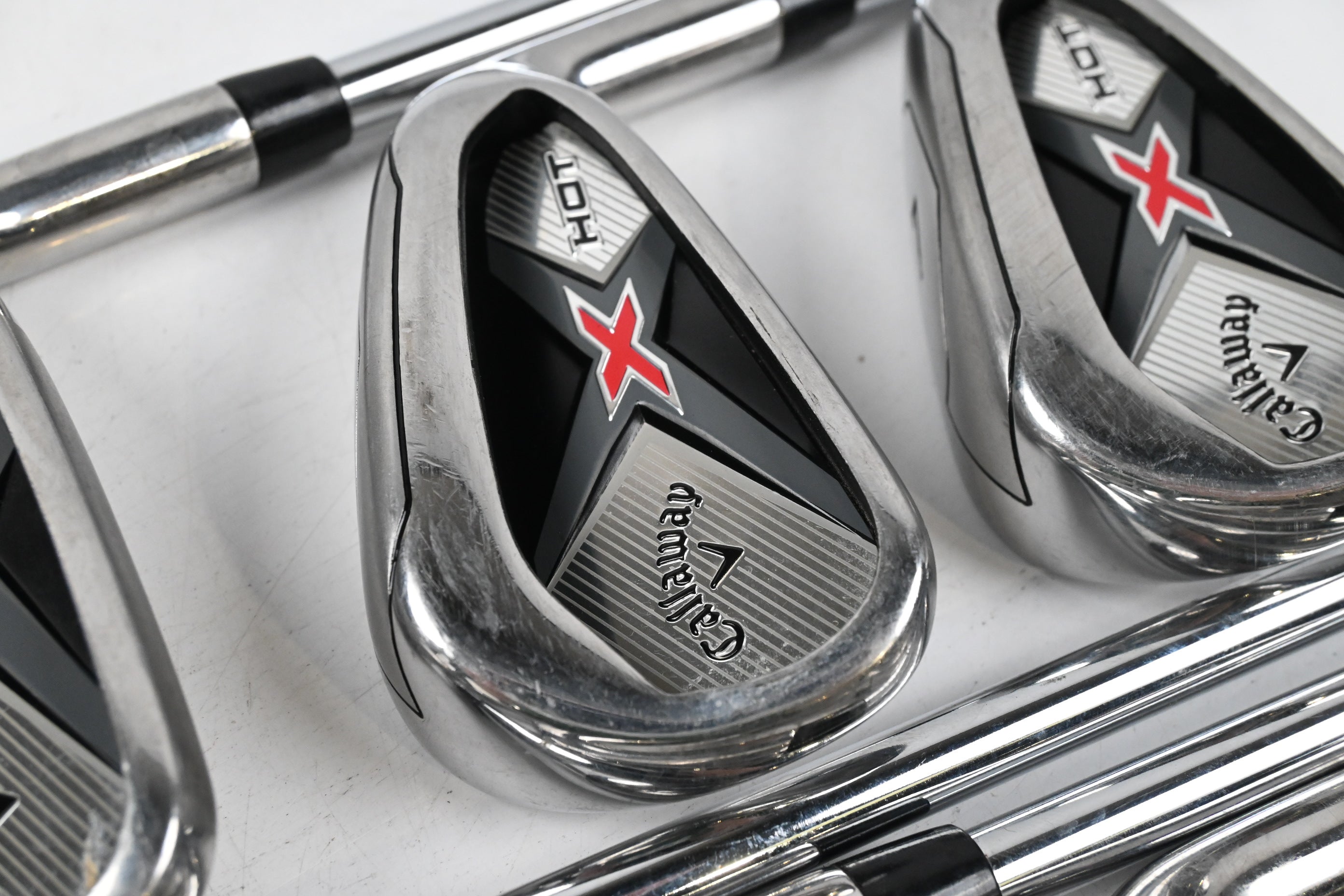 Callaway X Hot Irons / 5-PW+SW / Regular XP 85 R300 Shafts