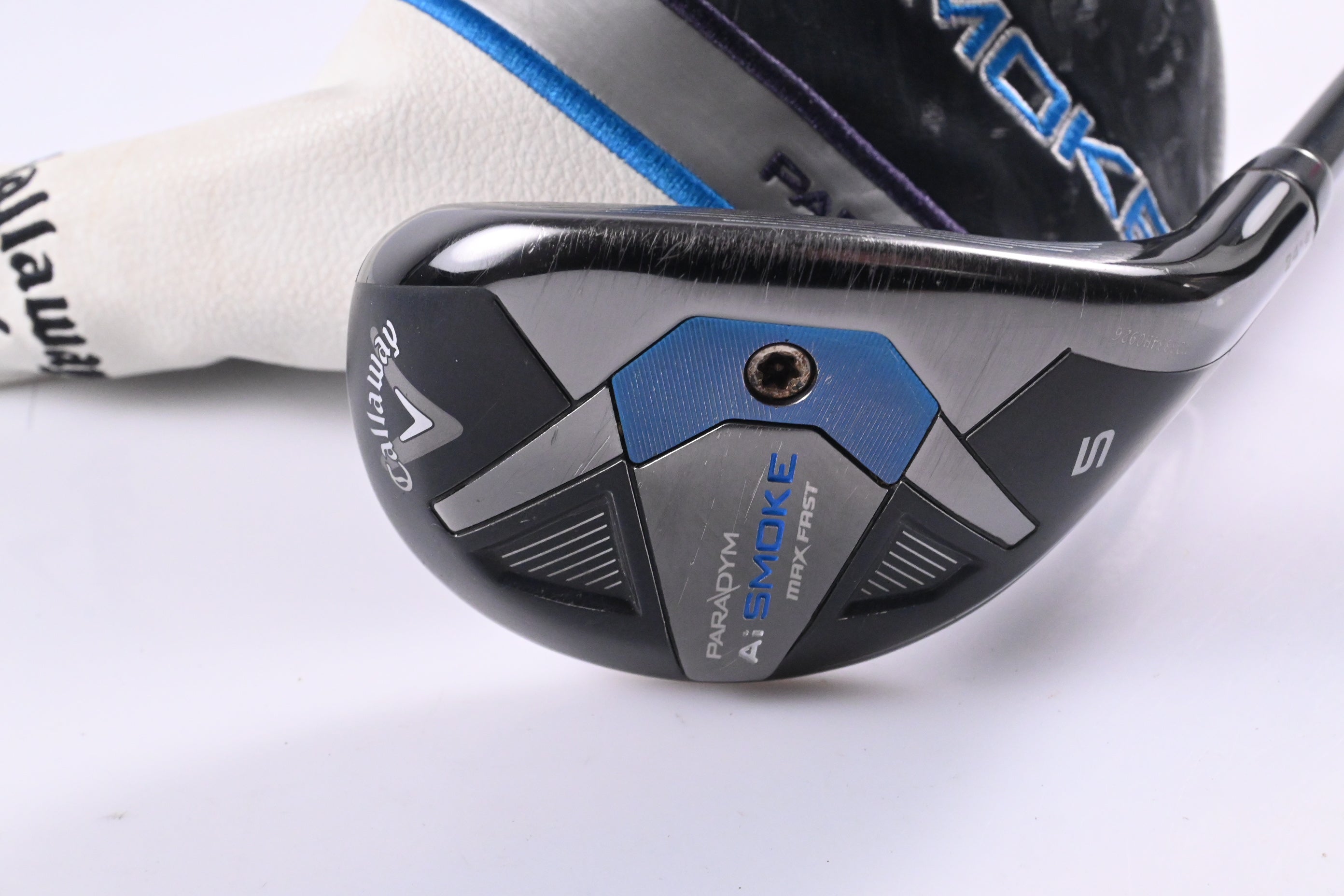 Callaway Paradym Ai Smoke Max Fast #5 Hybrid / 24 Degree / Senior Flex Tensei 40