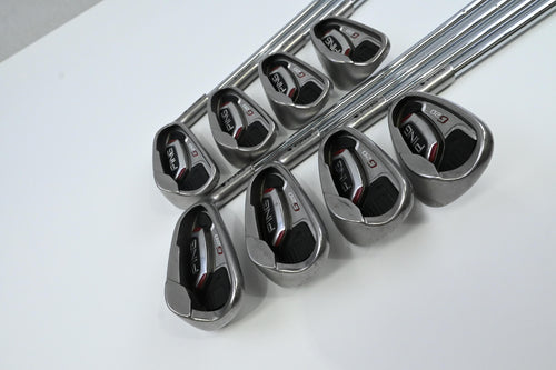 Ping G20 Irons / 4-PW+SW / Black Dot / Regular Flex Ping CFS Shafts