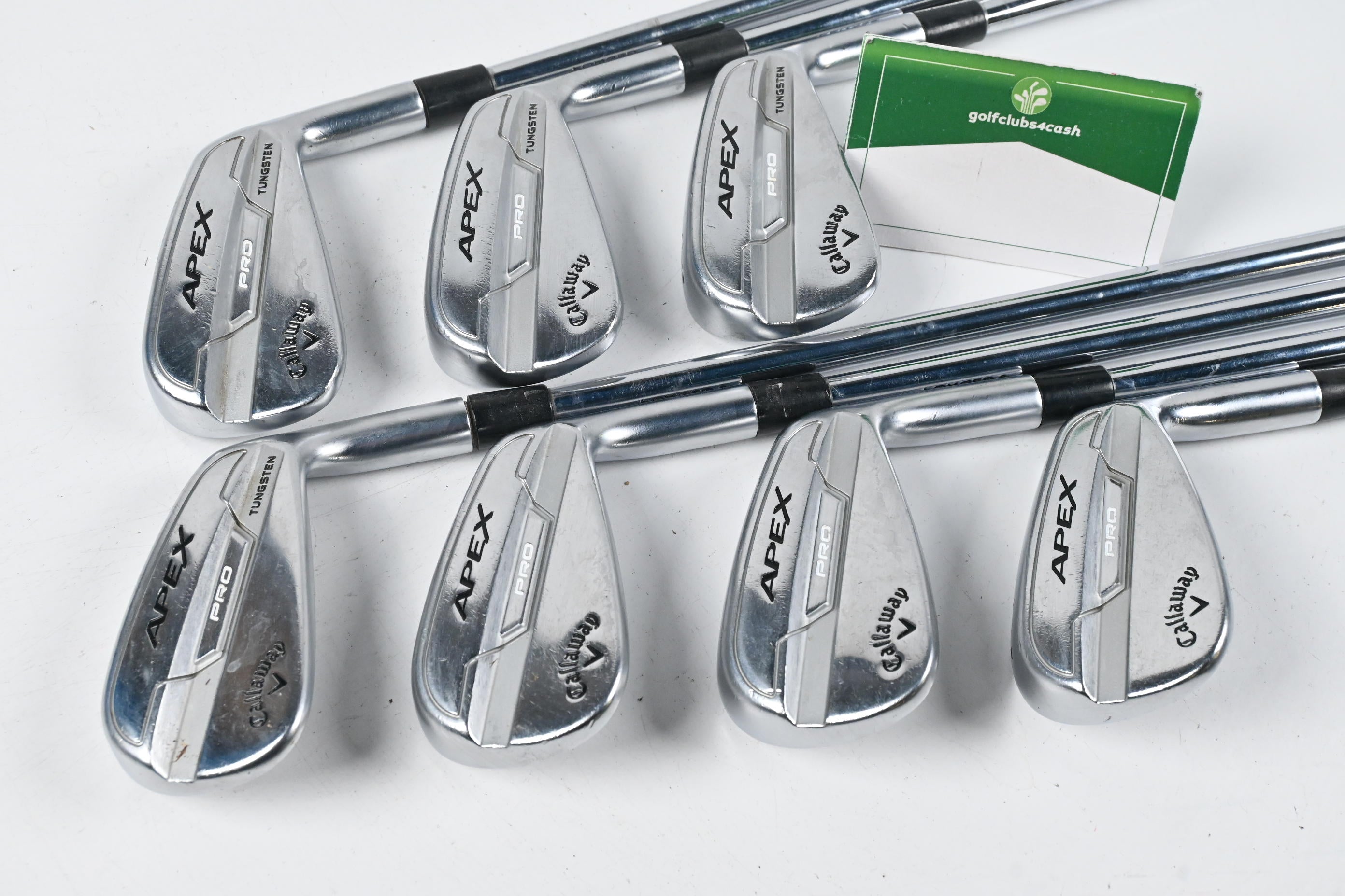 Callaway Apex Pro 21 Irons / 4-PW / X-Flex Project X LZ 125 Shafts