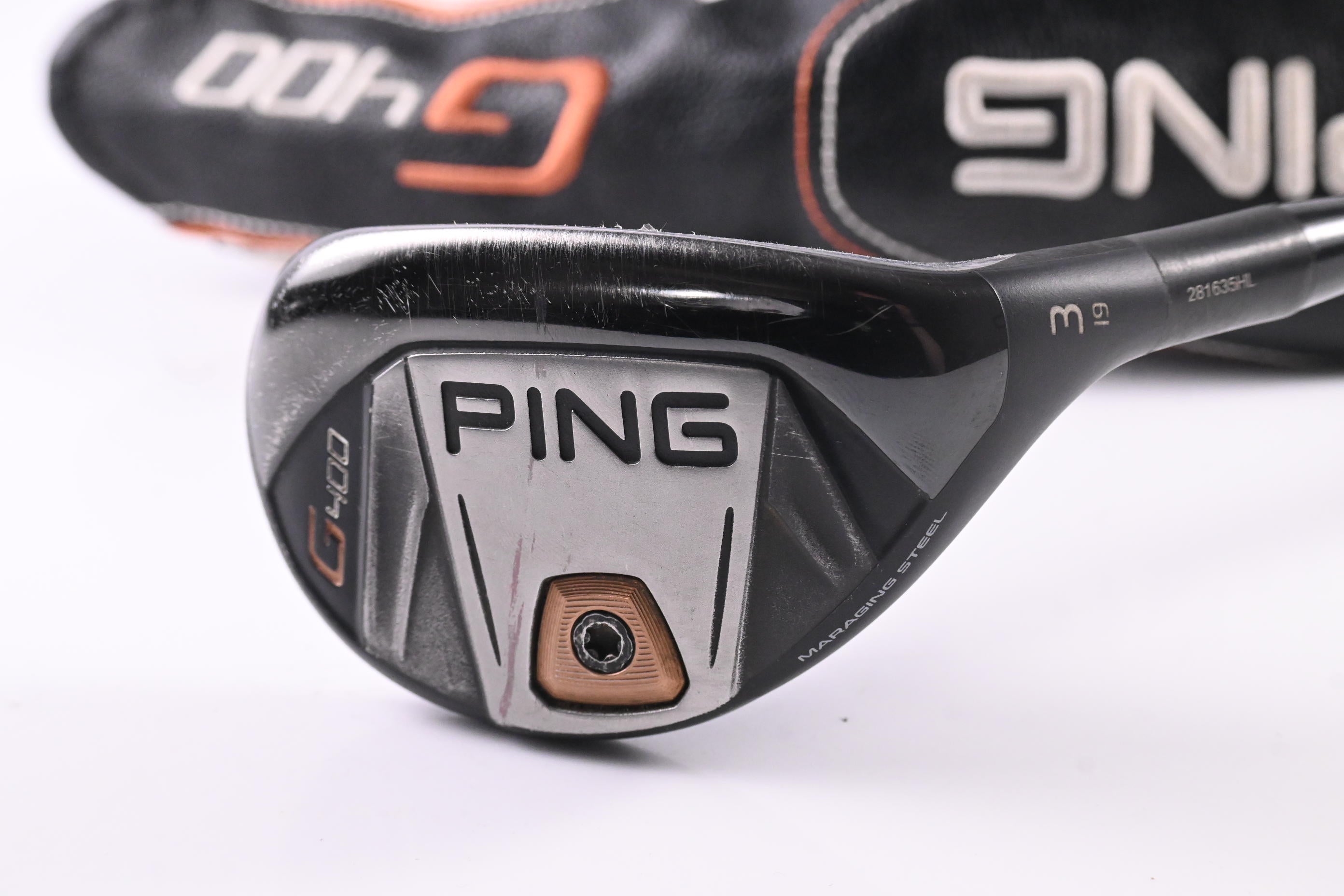 Ping G400 #3 Hybrid / 19 Degree / Stiff Flex Ping Tour 85 Shaft