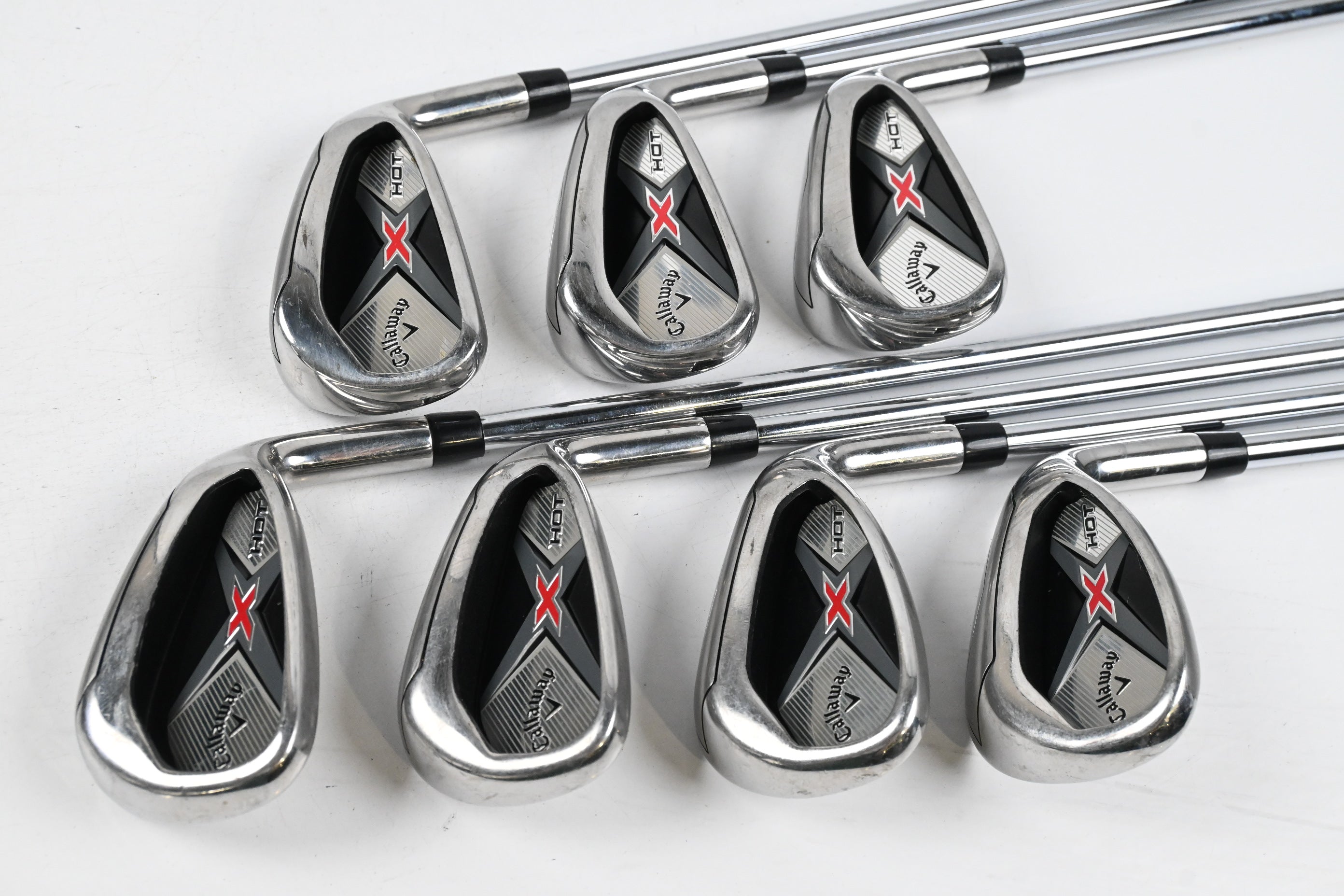 Callaway X Hot Irons / 5-PW+SW / Regular XP 85 R300 Shafts