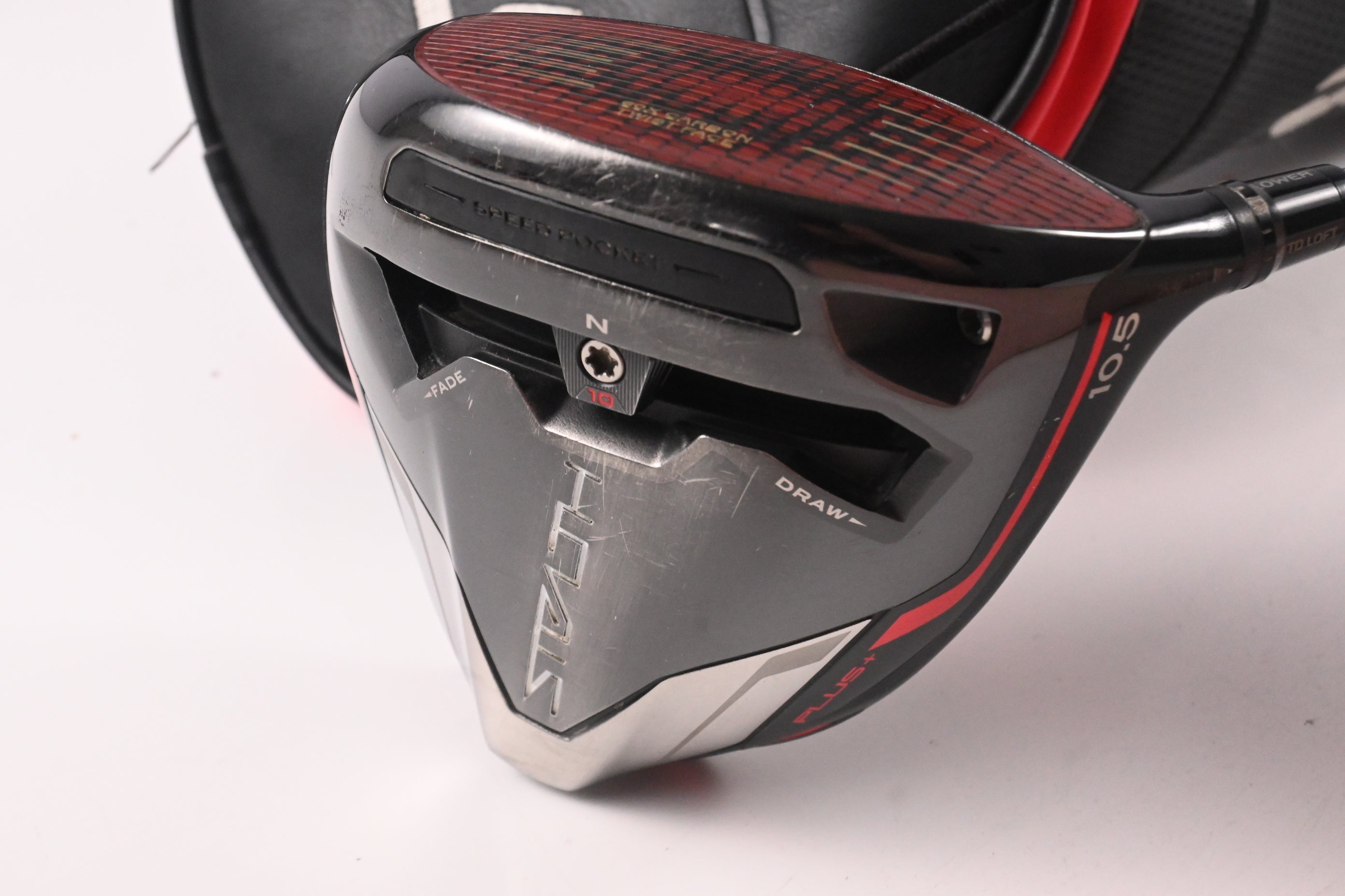 Taylormade Stealth Plus Driver / 10.5 Degree / Stiff Flex Aldila Ascent Red 60