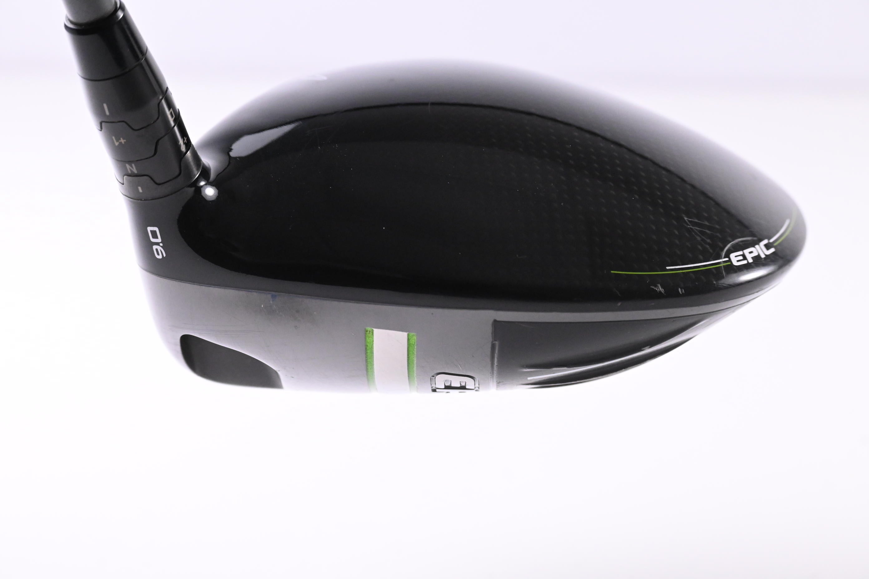 Callaway Epic Speed Driver / 9 Degree / Stiff Flex HZRDUS Smoke iM10 Green 60
