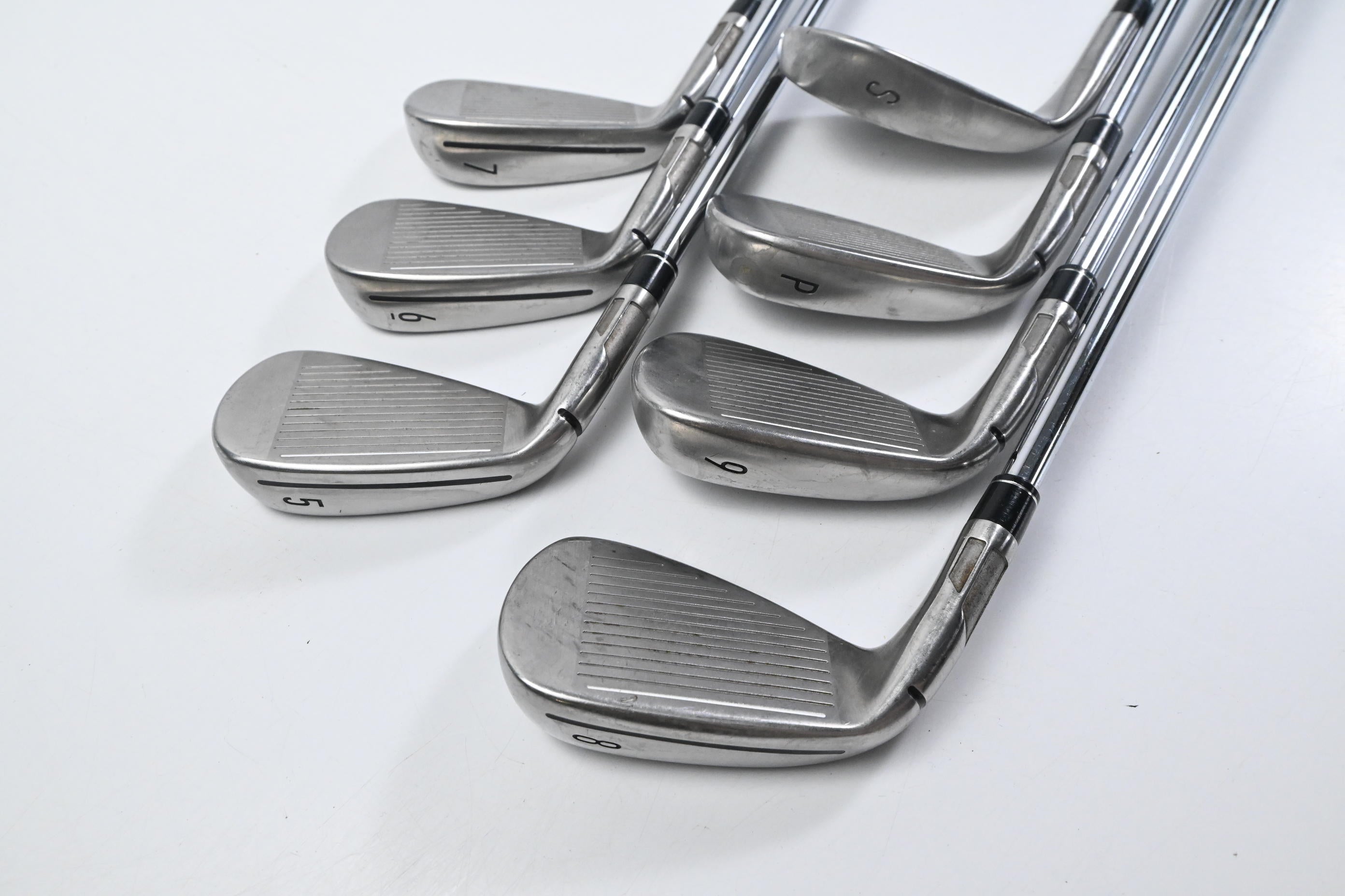 Taylormade Stealth Irons / 5-PW+SW / Stiff Flex KBS MAX MT 85 Shafts