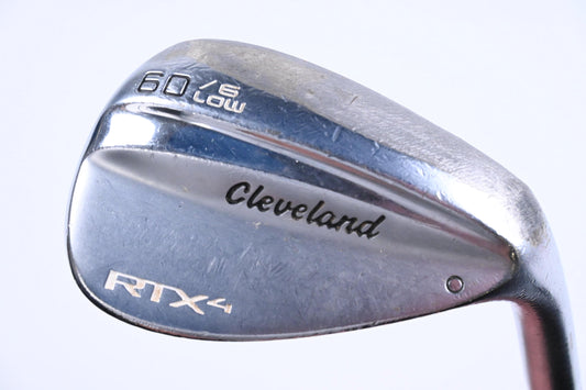 Cleveland RTX-4 Lob Wedge / 60 Degree / Stiff Flex Dynamic Gold S400 Shaft