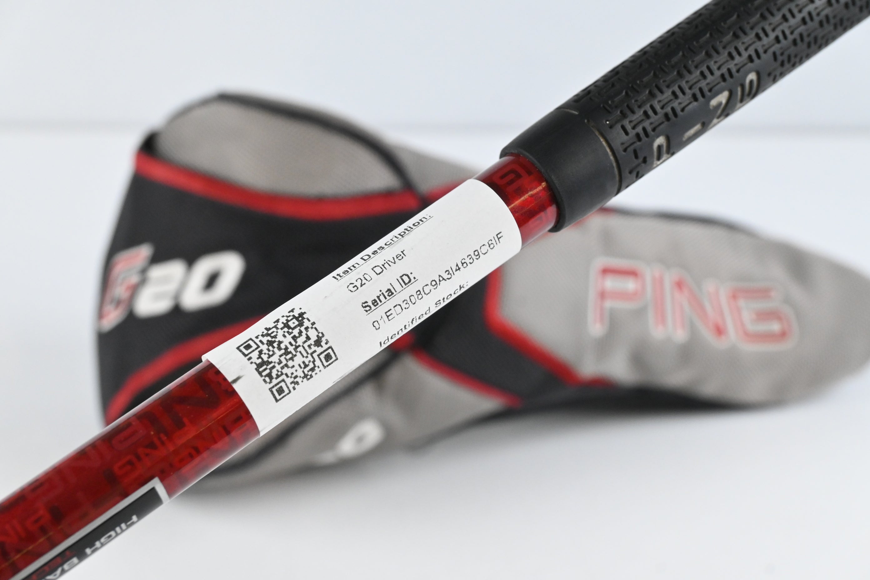 Ping G20 Driver / 10.5 Degree / Regular Flex Ping TFC 169 Shaft