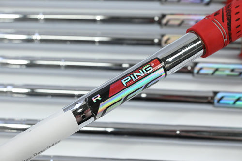 Ping G20 Irons / 4-PW+SW / Black Dot / Regular Flex Ping CFS Shafts