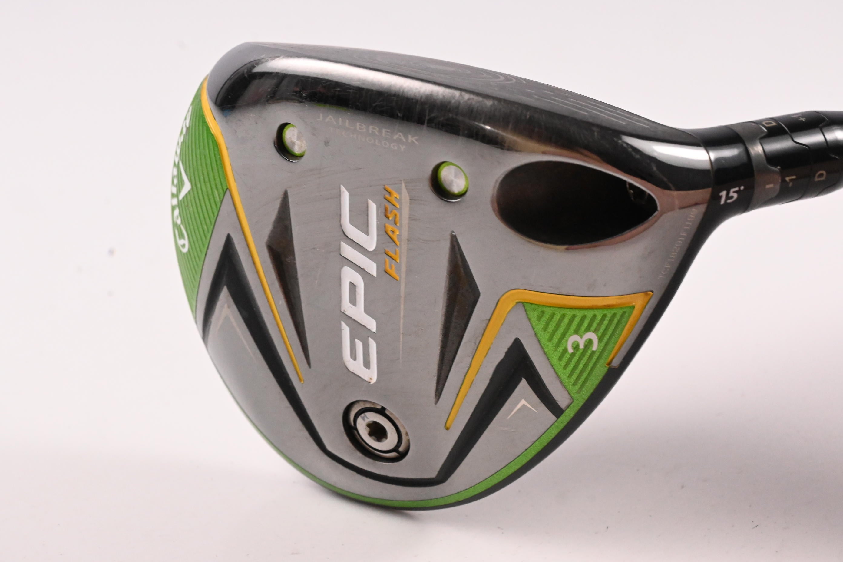Tour Issue Callaway Epic Flash #3 Wood / 15 Degree / X-Flex Evenflow Black 75
