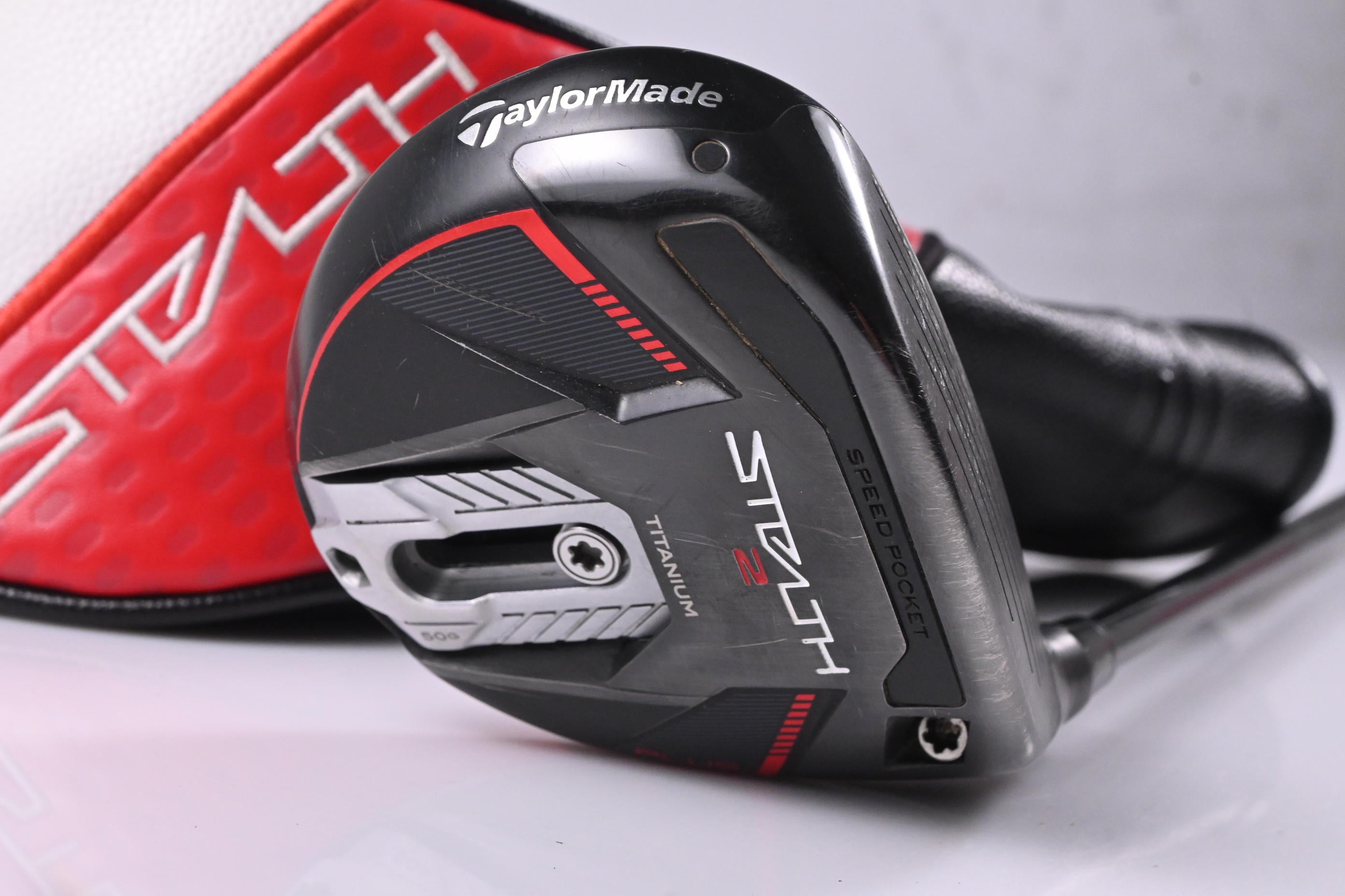 Taylormade Stealth 2 Plus #3 Wood / 15 Degree / Stiff Flex HZRDUS Smoke Red RDX