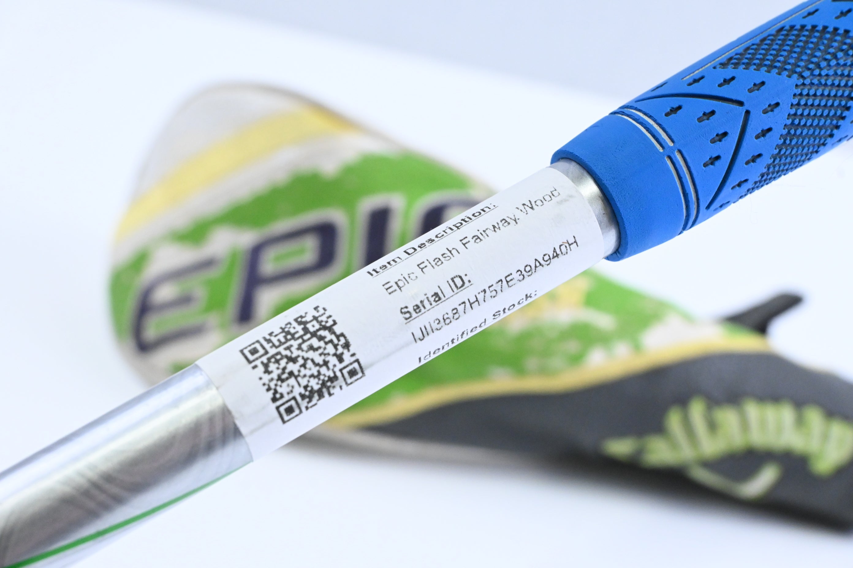 Callaway Epic Flash #3 Wood / 15 Degree / Stiff Flex Evenflow Green 65 Shaft