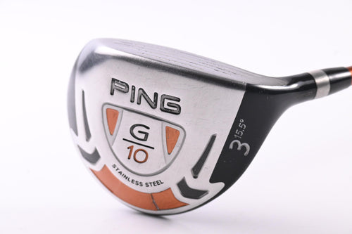 Ping G10 #3 Wood / 15.5 Degree / Stiff Flex Ping TFC 129 Shaft