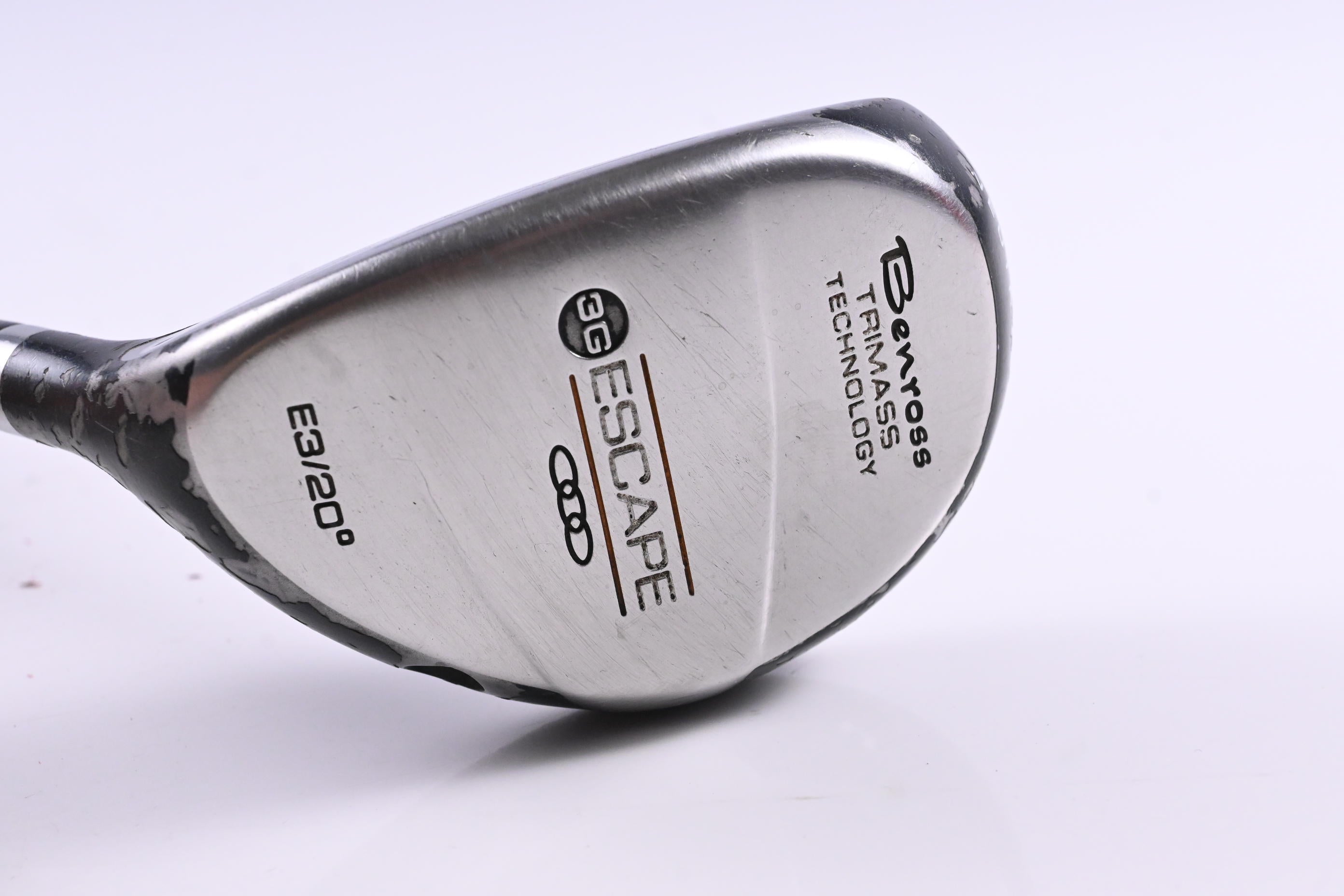 Left Hand Benross 3G Escape #3 Hybrid / 20 Degree / Regular Flex Aldila TM-70 Shaft