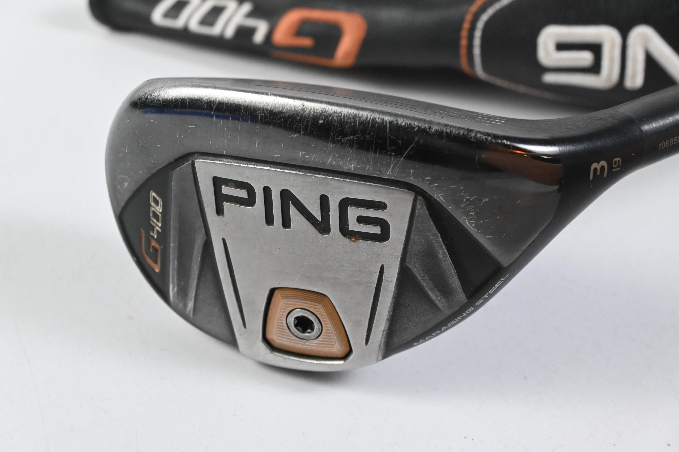 Ping G400 #3 Hybrid / 19 Degree / Regular Flex Ping Alta CB 70 Shaft