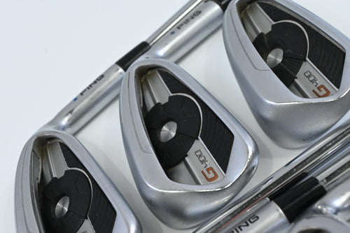 Ping G400 Irons / 5-PW+UW / Blue Dot / Regular Flex Ping AWT 2.0 Shafts