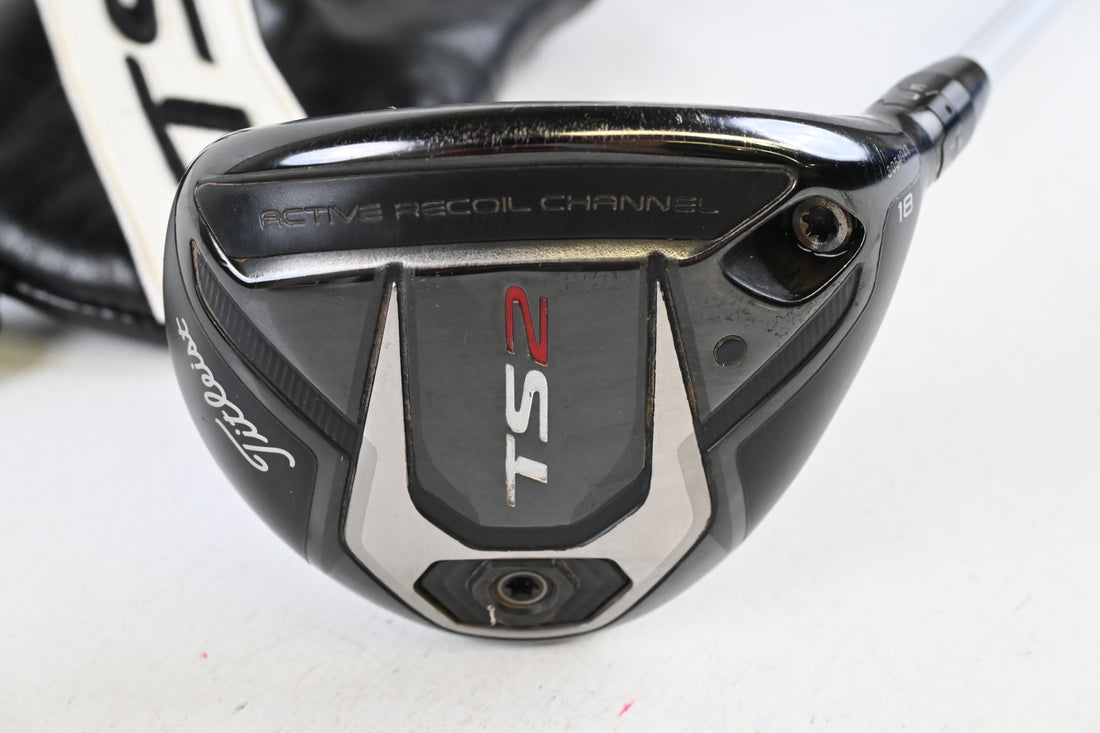 Titleist TS2 #5 Wood / 18 Degree / Stiff Flex EvenFlow Black T.1100 75 Shaft