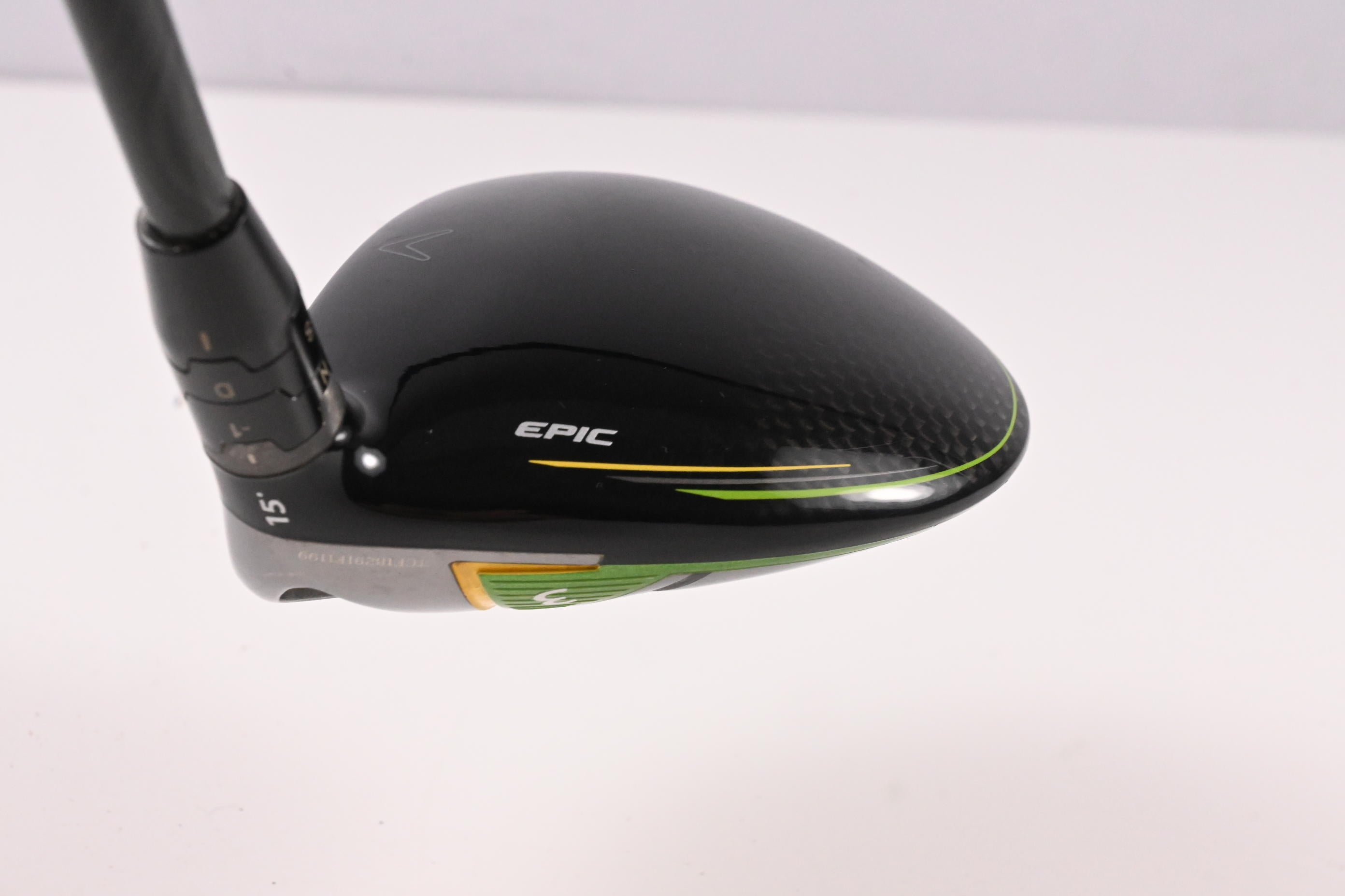 Tour Issue Callaway Epic Flash #3 Wood / 15 Degree / X-Flex Evenflow Black 75