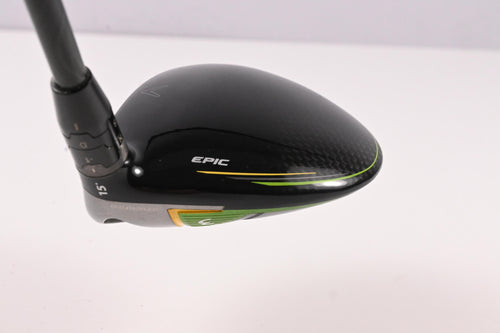 Tour Issue Callaway Epic Flash #3 Wood / 15 Degree / X-Flex Evenflow Black 75