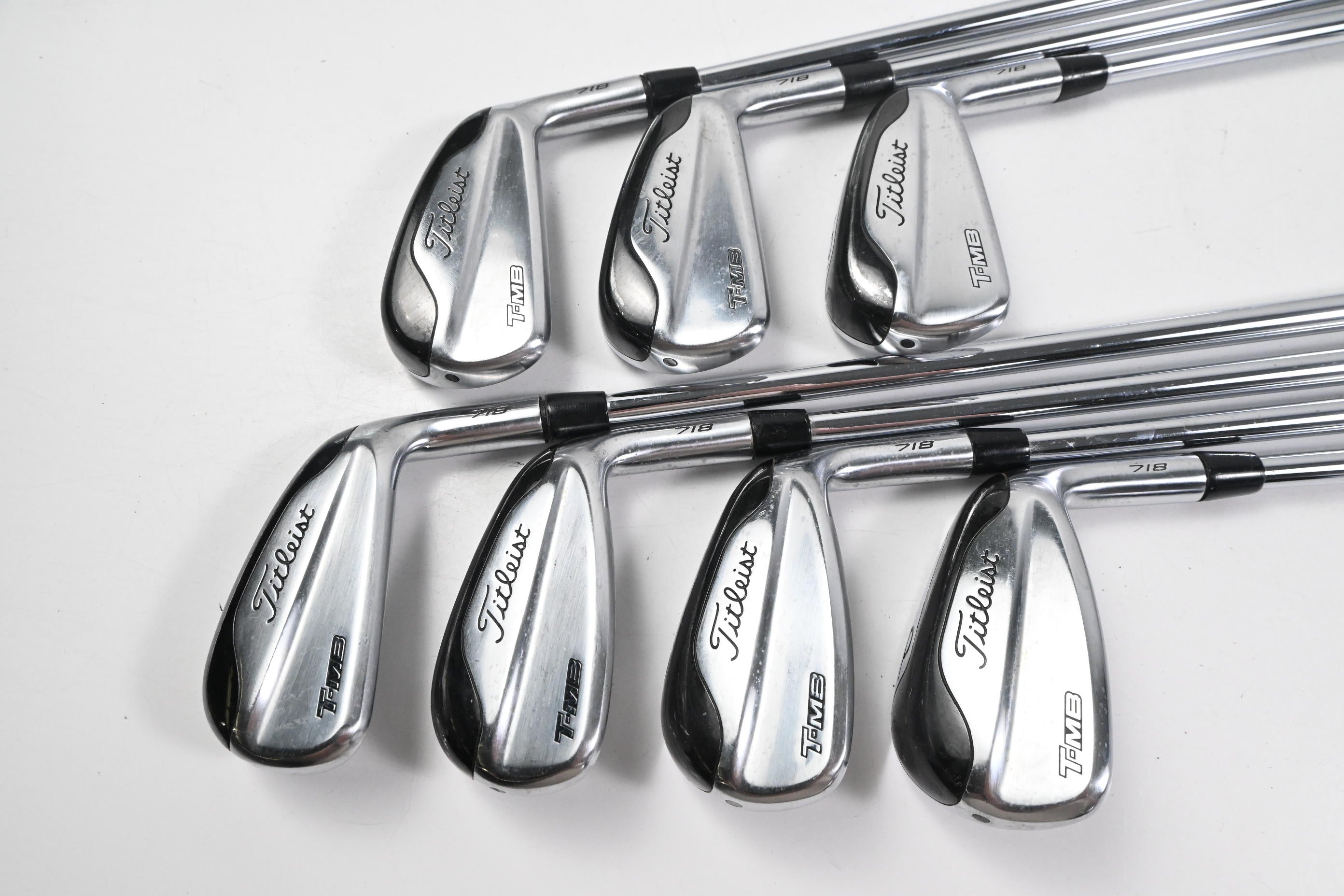 Titleist 718 T-MB Irons / 4-PW / X-Flex Project X Rifle Steel Shafts