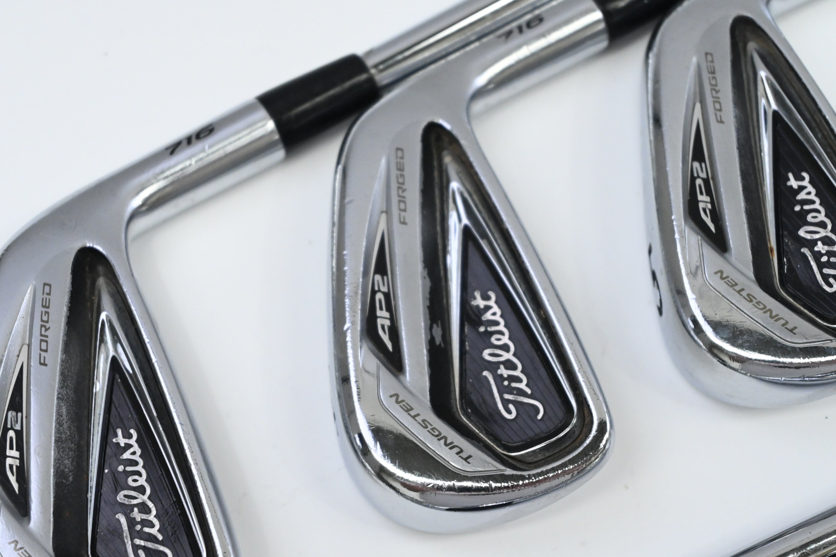 Titleist 716 AP2 Irons / 3-PW / Stiff Flex AMT Dynamic Gold S300 Shafts