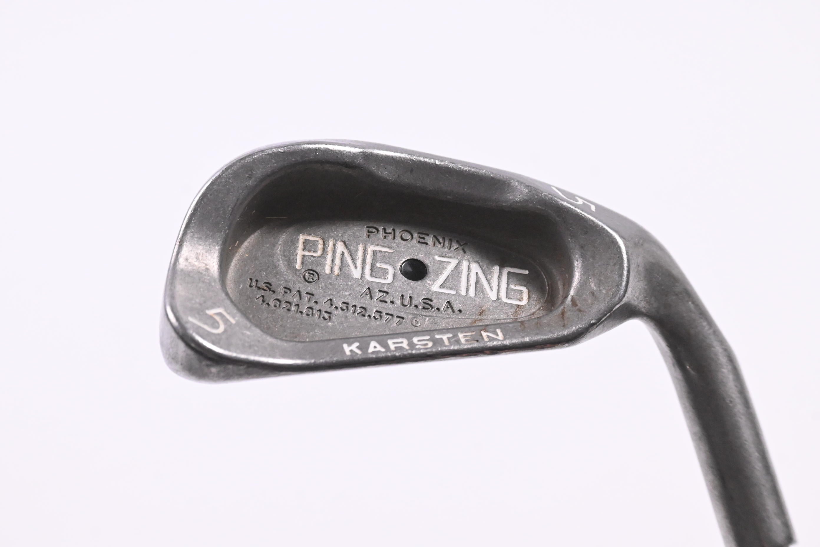 Ping Zing #5 Iron / 27 Degree / Black Dot / Stiff Flex Ping KT-M Shaft