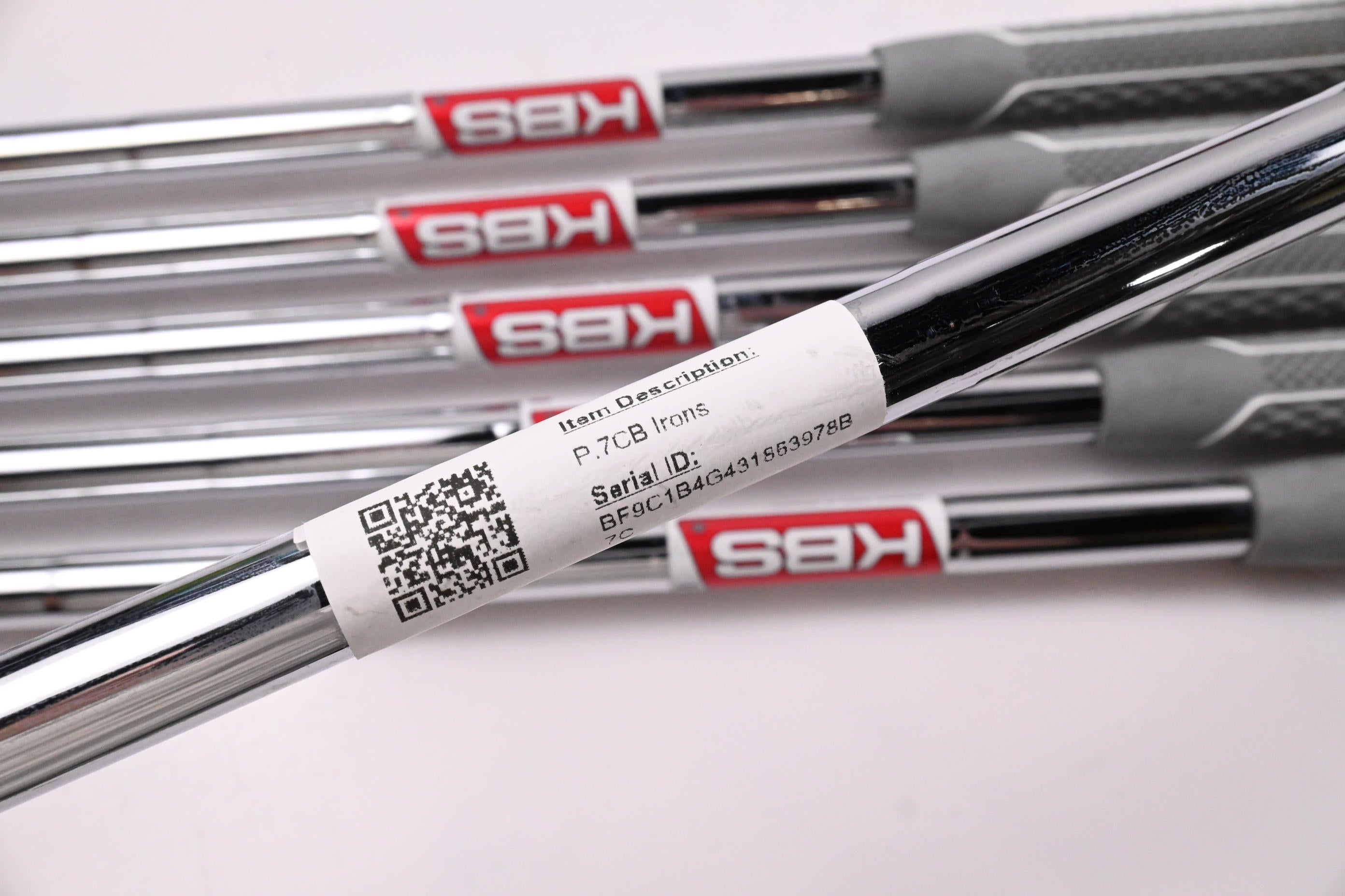 Taylormade P.7CB Irons / 5-PW / Stiff Flex KBS Tour Lite Shafts