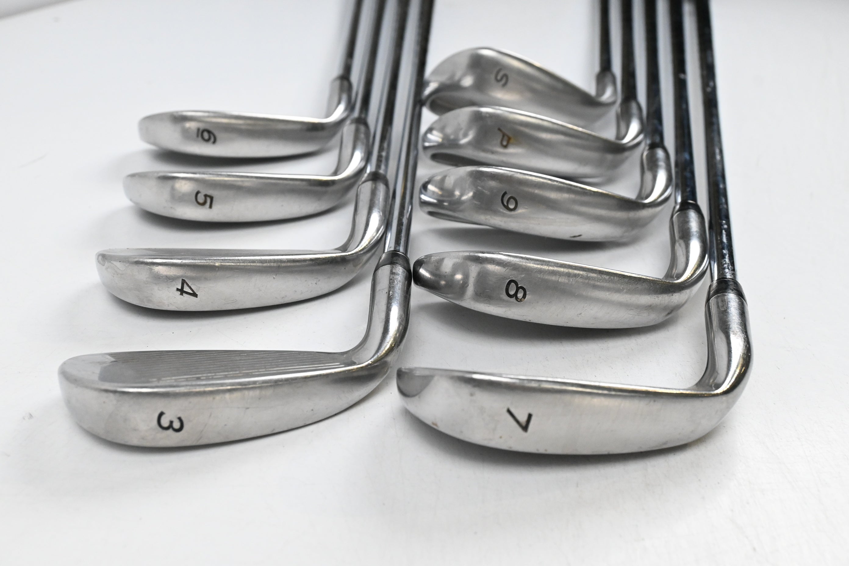 Taylormade RAC OS Irons / 3-PW+SW / Regular Flex Light Metal Precision Shafts