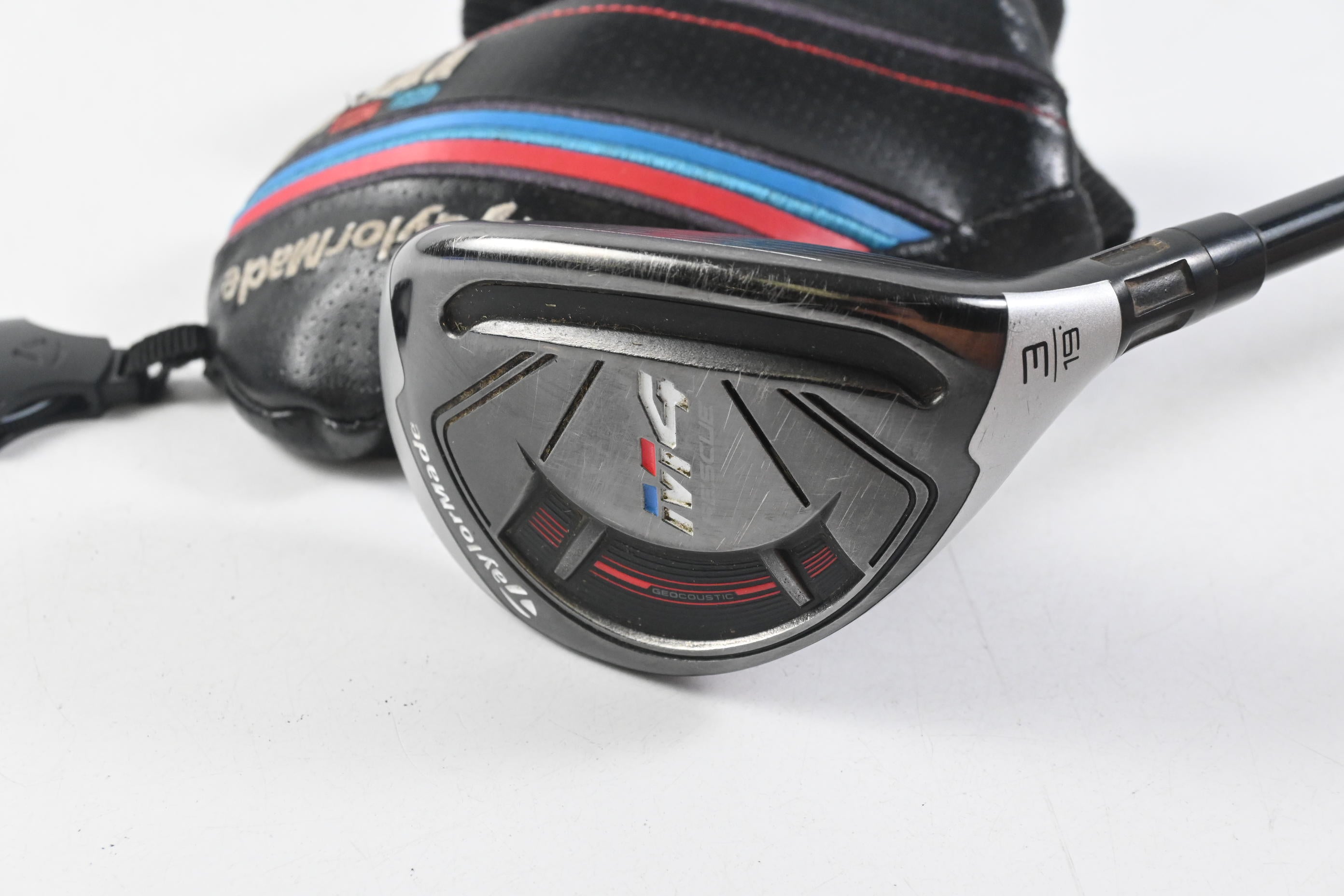 Taylormade M4 #3 Hybrid / 19 Degree / Regular Flex Fujikura Atmos Red 6 Shaft