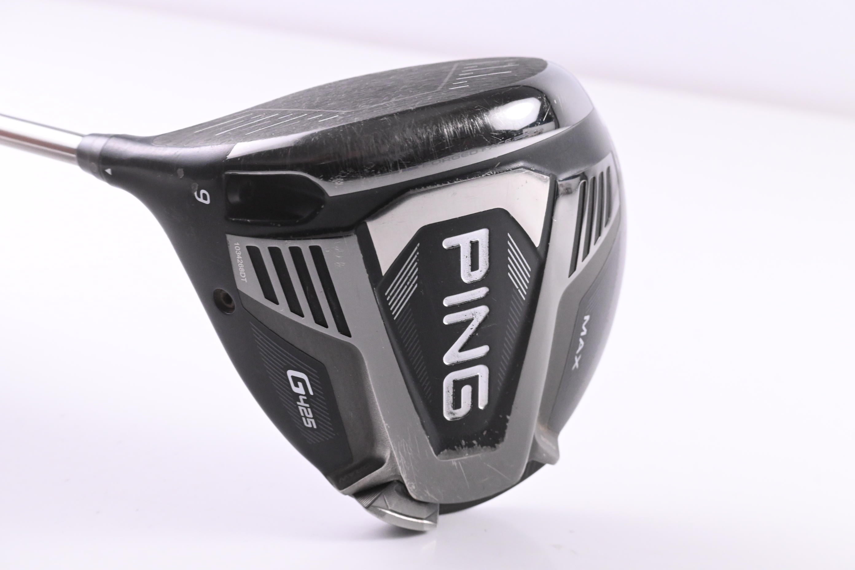 Left Hand Ping G425 Max Driver / 9 Degree / Stiff Flex Ping Tour 75 Shaft