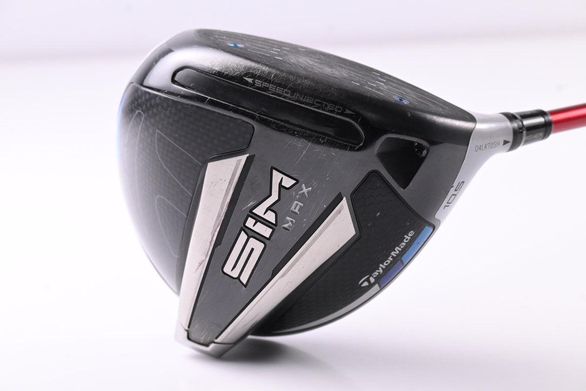 Taylormade SIM Max Driver / 10.5 Degree / Regular Flex Fujikura Ventus Red 5
