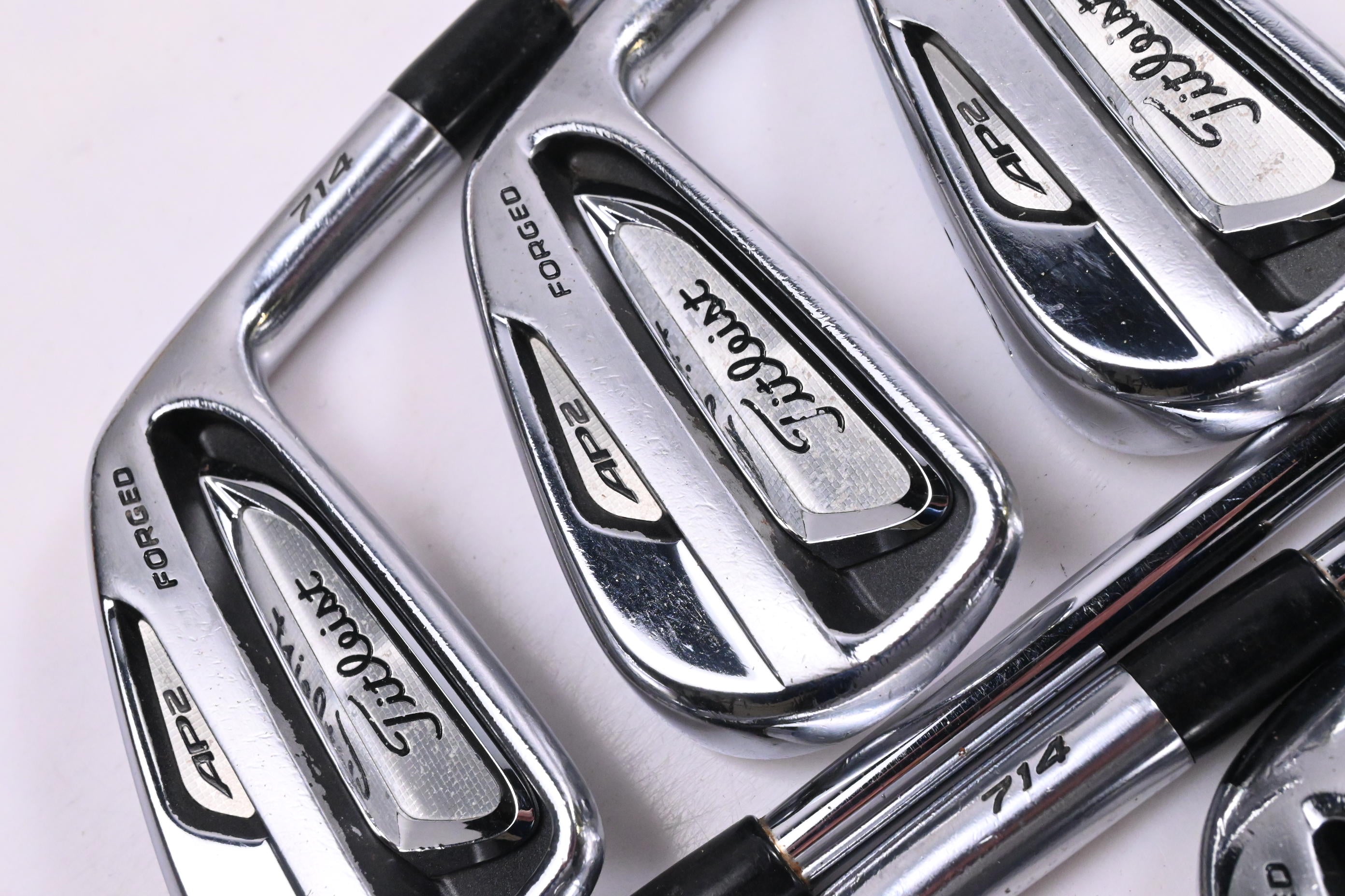 Titleist 714 AP2 Irons / 4-PW / Stiff Flex Steel Shafts