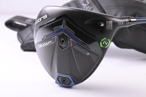 Cobra DS-Adapt X Driver / 10.5 Degree / Regular Flex Denali Blue 60 Shaft