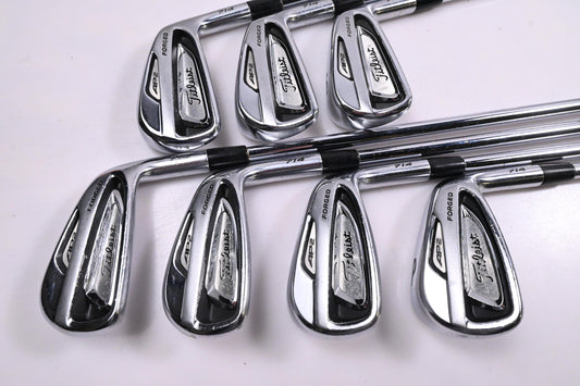 Titleist 714 AP2 Irons / 4-PW / Stiff Flex Steel Shafts
