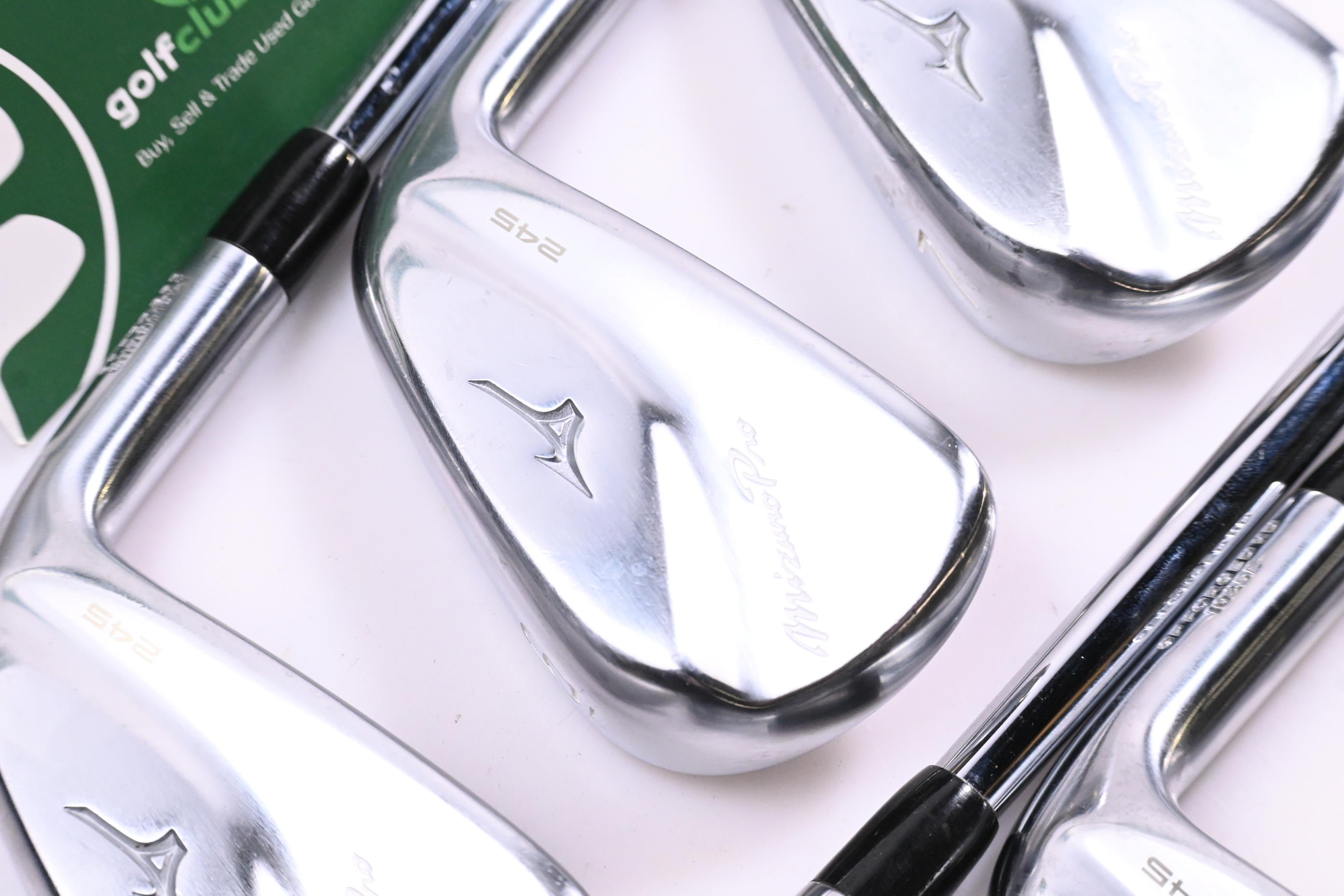 Mizuno Pro 245 Irons / 5-PW / Stiff Flex Steel Shafts