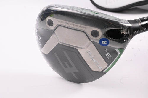 Callaway Elyte HL #3 Wood / 16.5 Degree / Regular Flex Denali Charcoal 60 Shaft