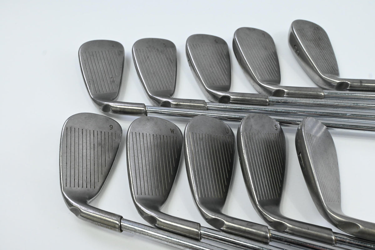 Ping G25 Irons / 4-PW+UW+SW+LW / Green Dot / Regular Flex Ping CFS Shafts