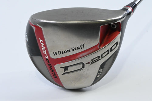 Wilson D200 Driver / 10.5 Degree / Regular Flex UST Elements Chrome 44 Shaft