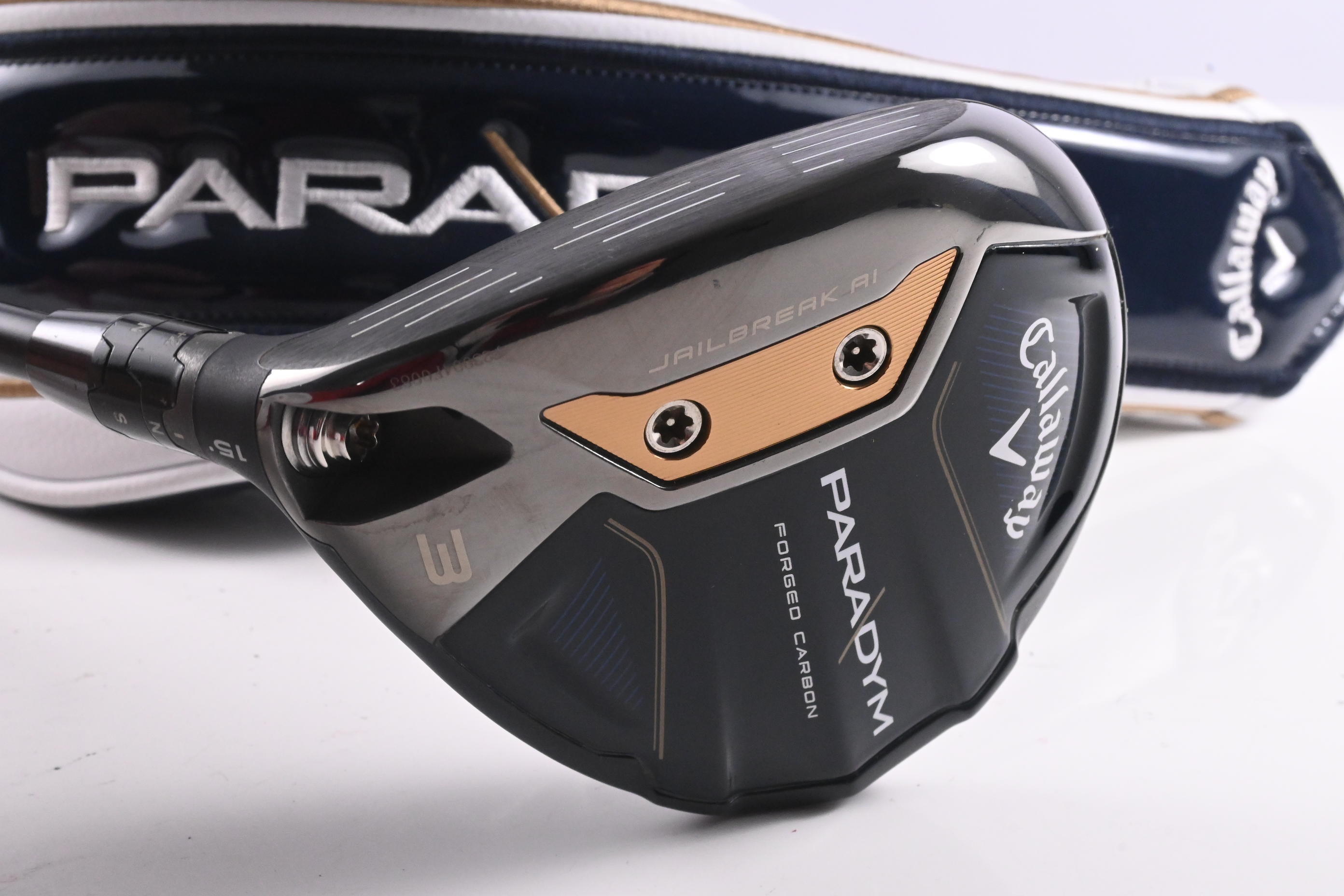 Left Hand Callaway Paradym #3 Wood / 15 Degree / Stiff Flex HZRDUS Yellow 76