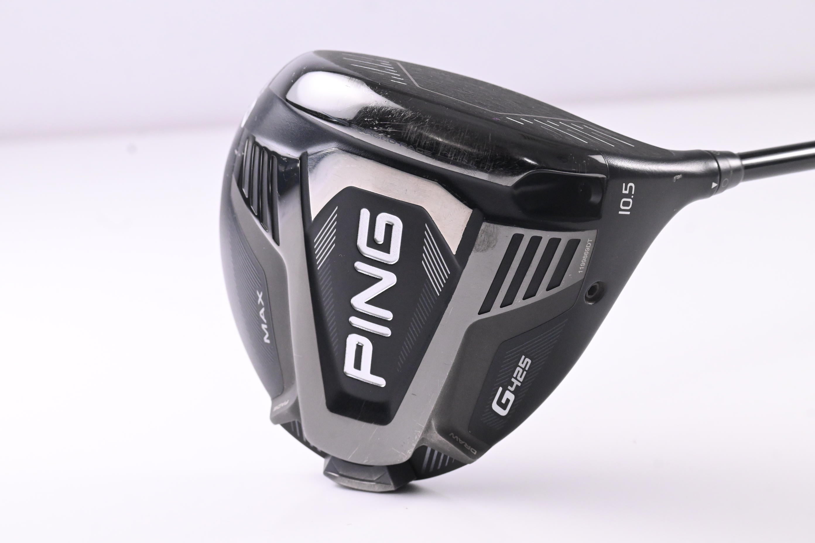 Ping G425 Max Driver / 10.5 Degree / Stiff Flex HZRDUS Smoke Red RDX 60 Shaft